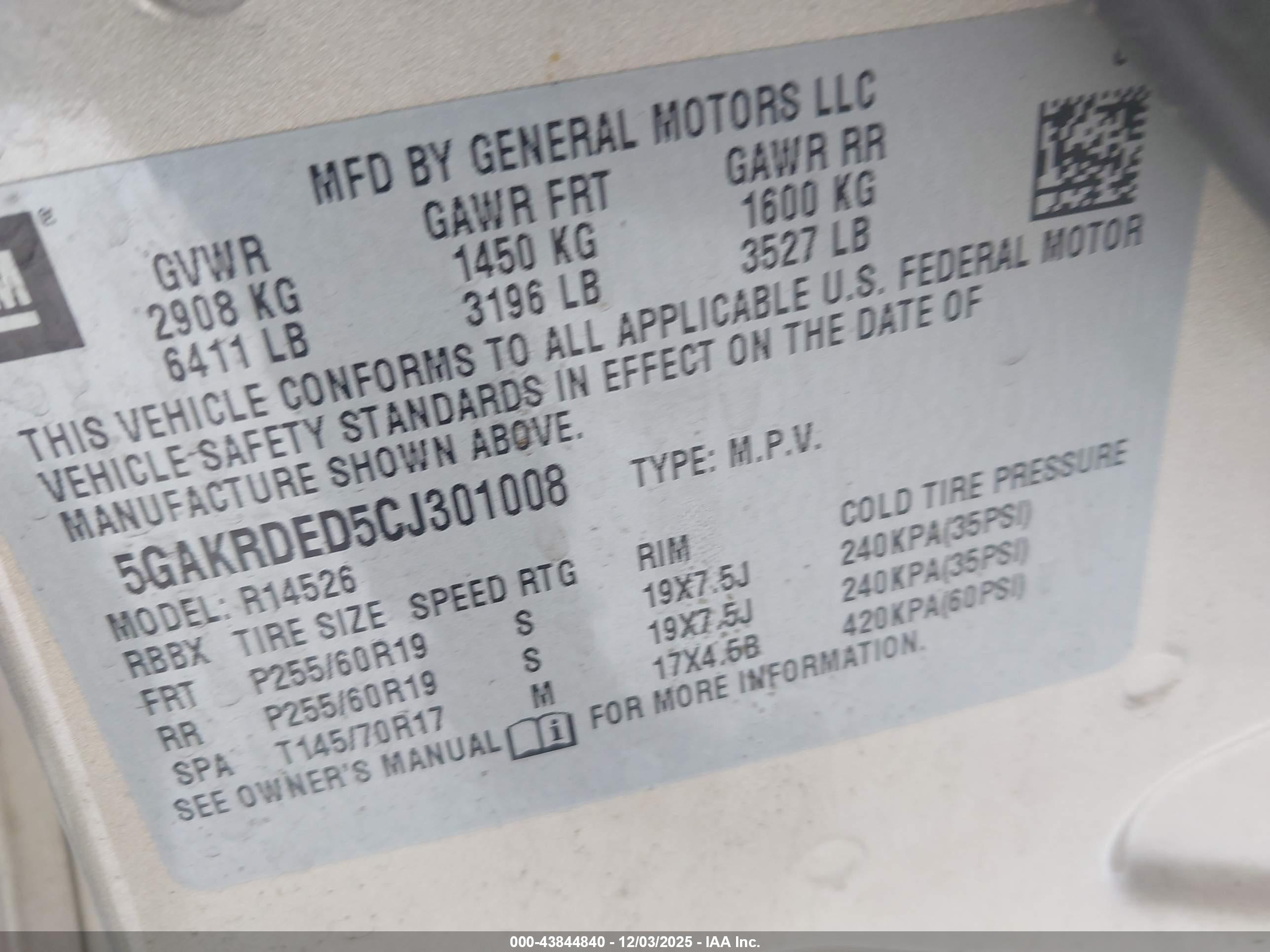 BUICK ENCLAVE image 9