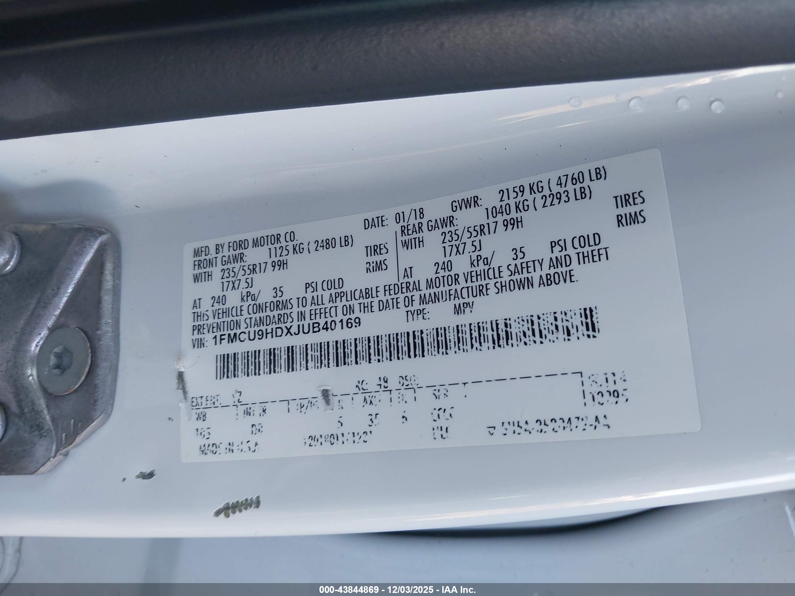 FORD ESCAPE image 9