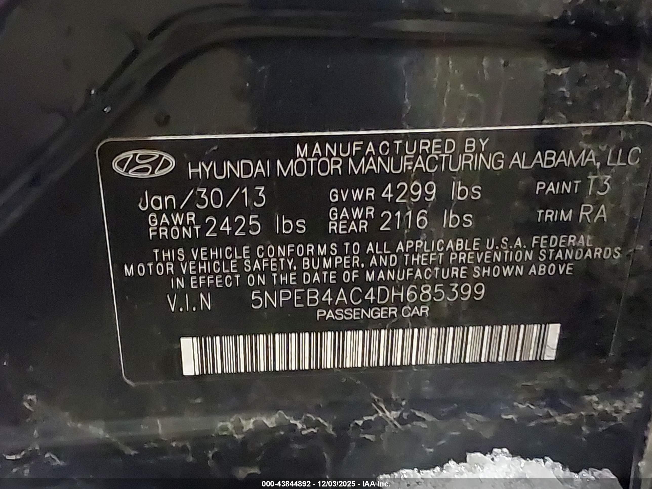 HYUNDAI SONATA image 9
