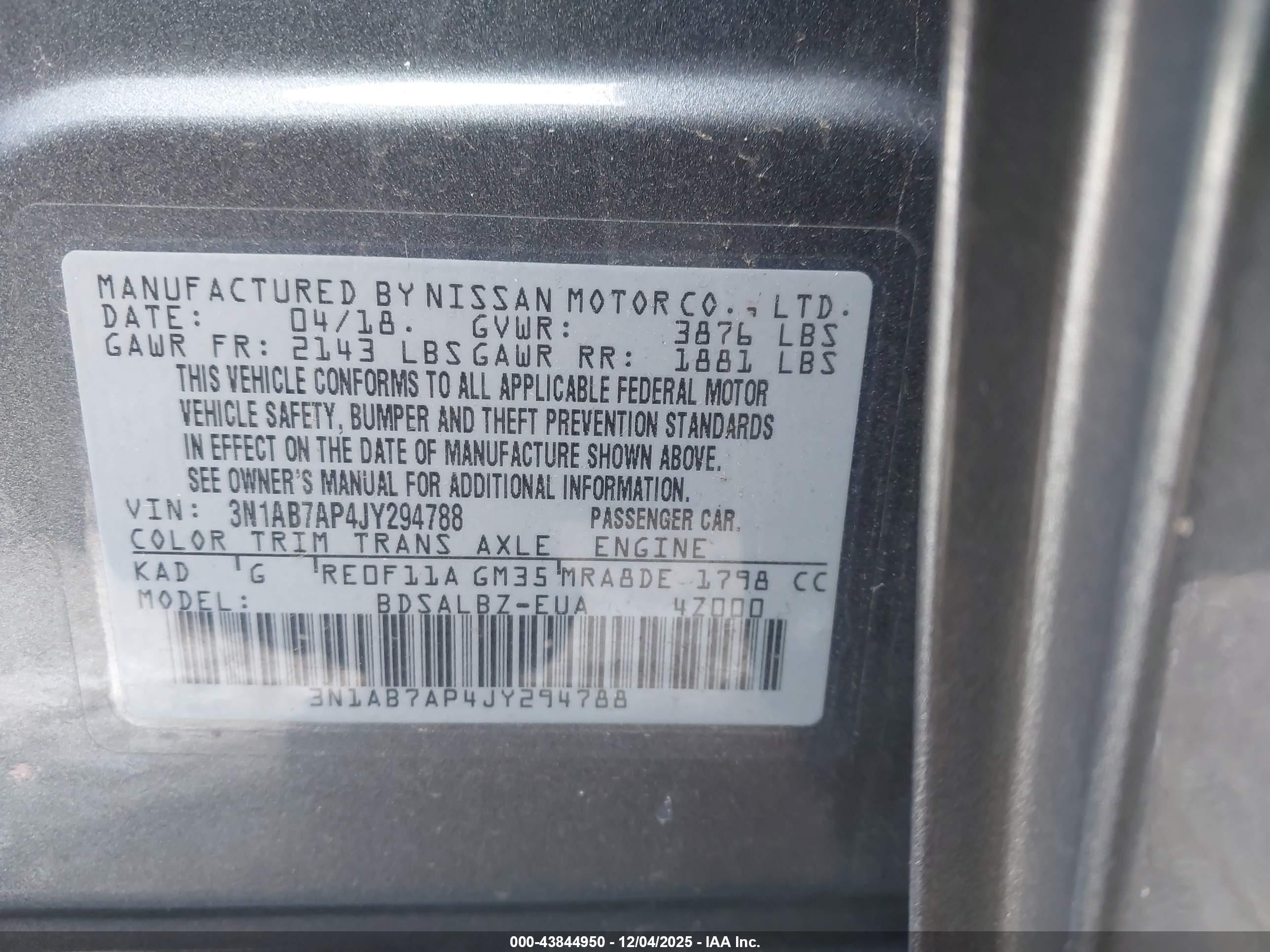 NISSAN SENTRA image 9