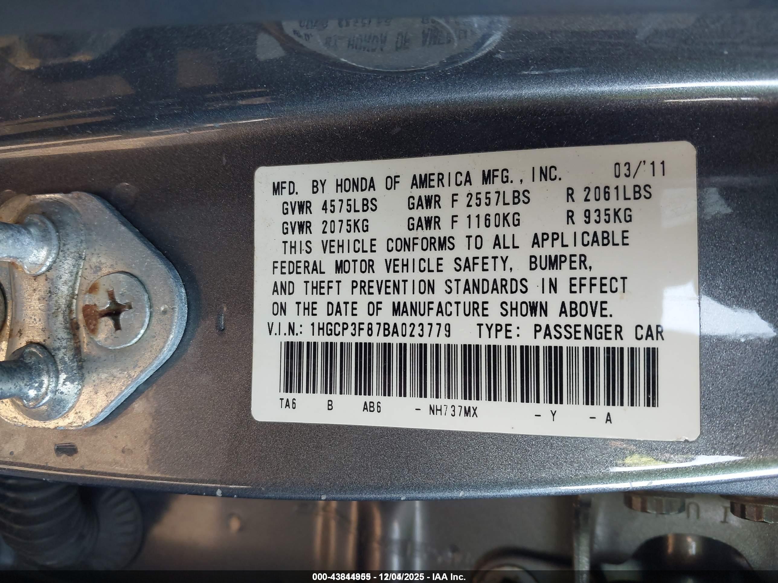 HONDA ACCORD image 9