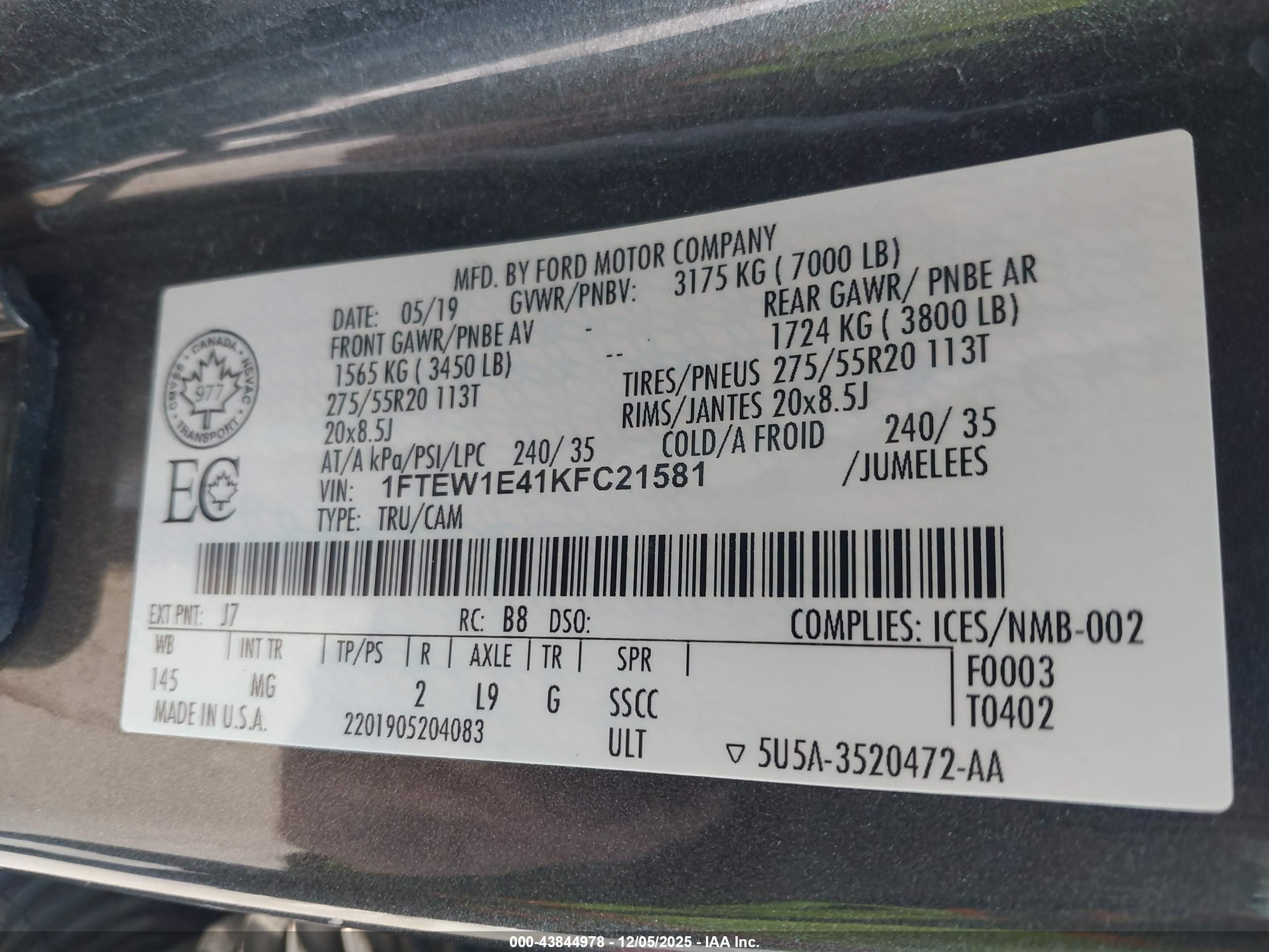 FORD F-150 image 9