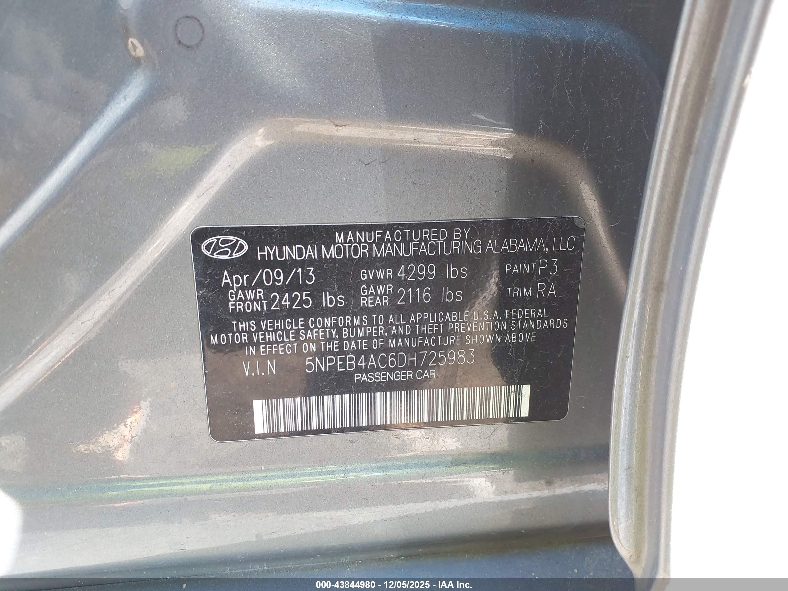 HYUNDAI SONATA image 9