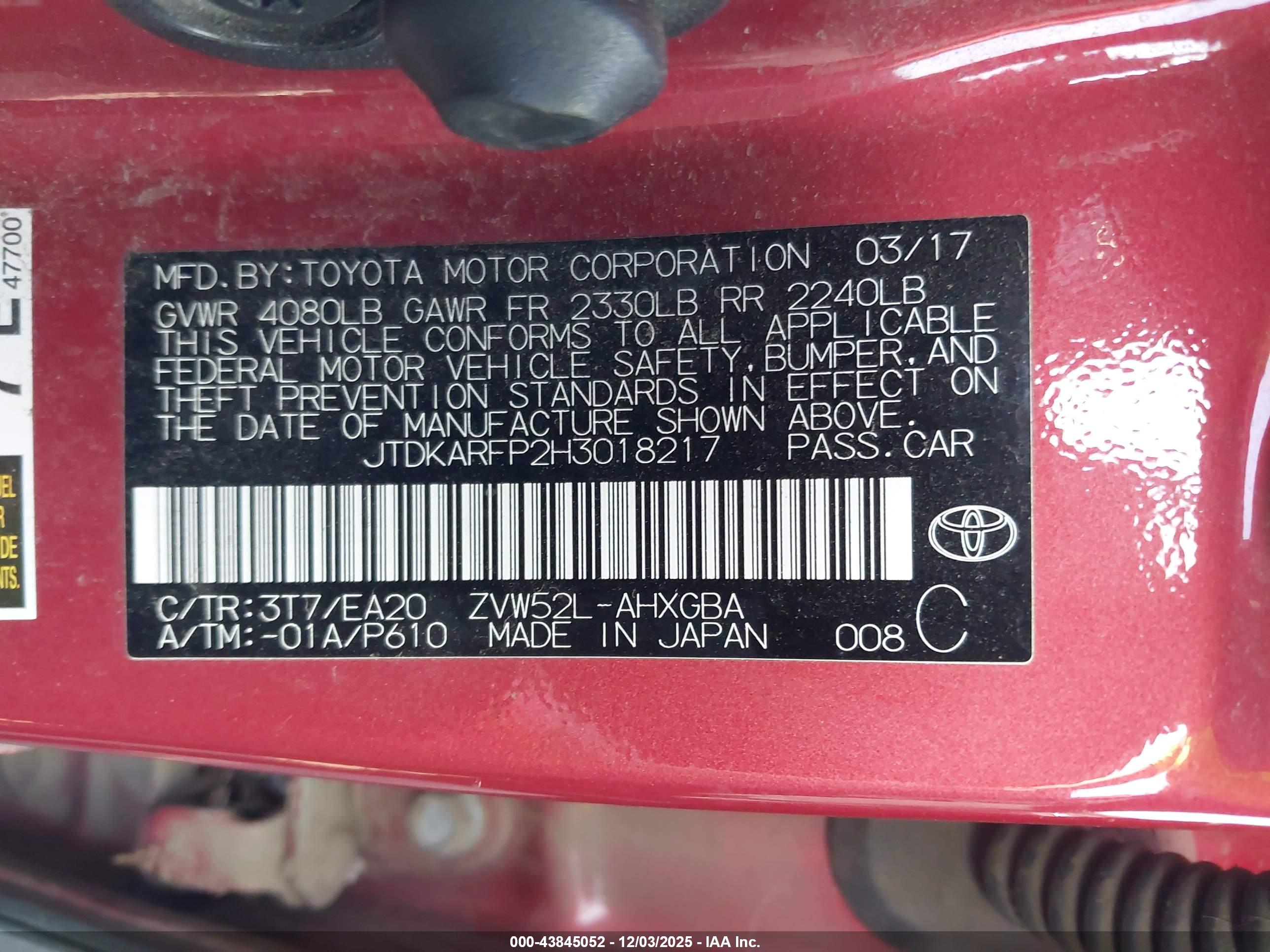 TOYOTA PRIUS image 9