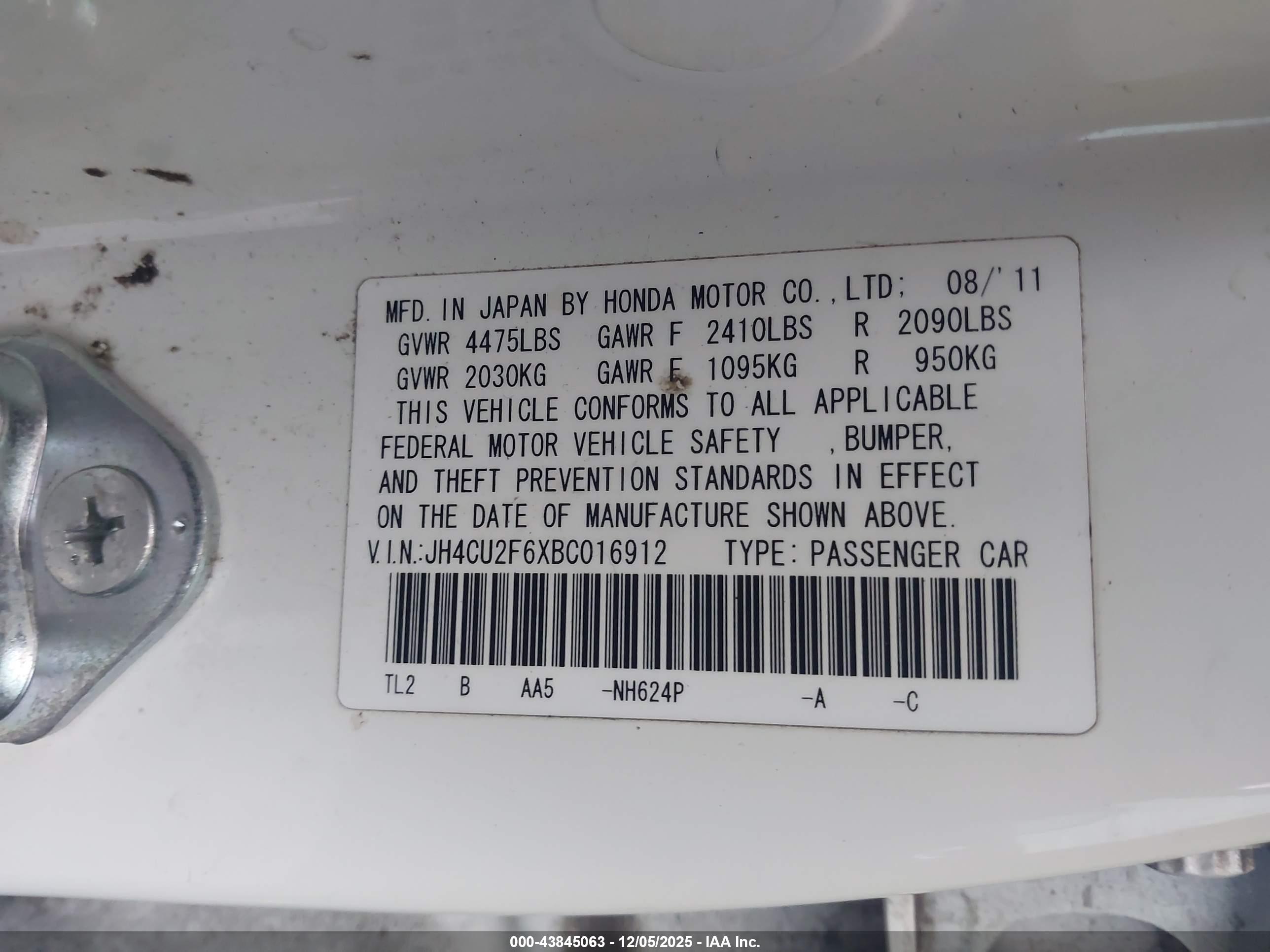 ACURA TSX image 9