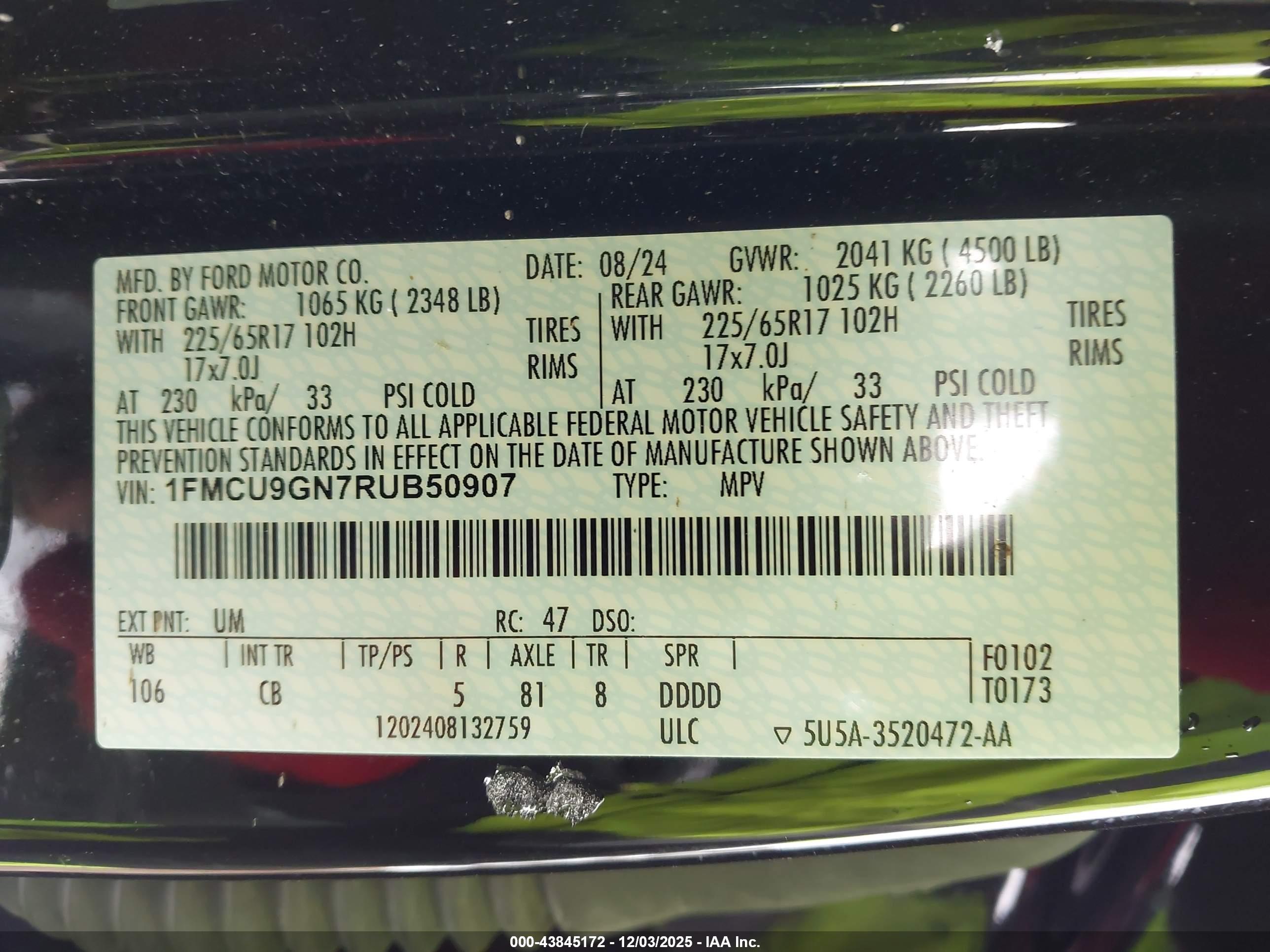 FORD ESCAPE image 9