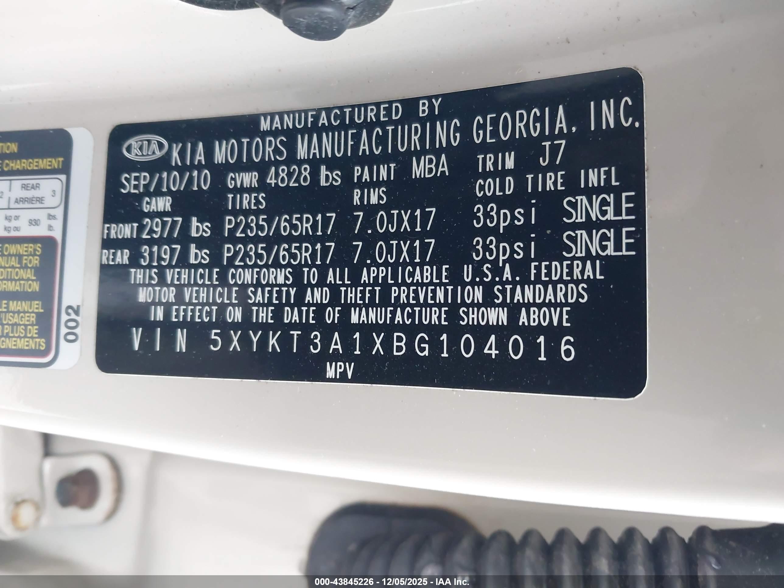 KIA SORENTO image 9