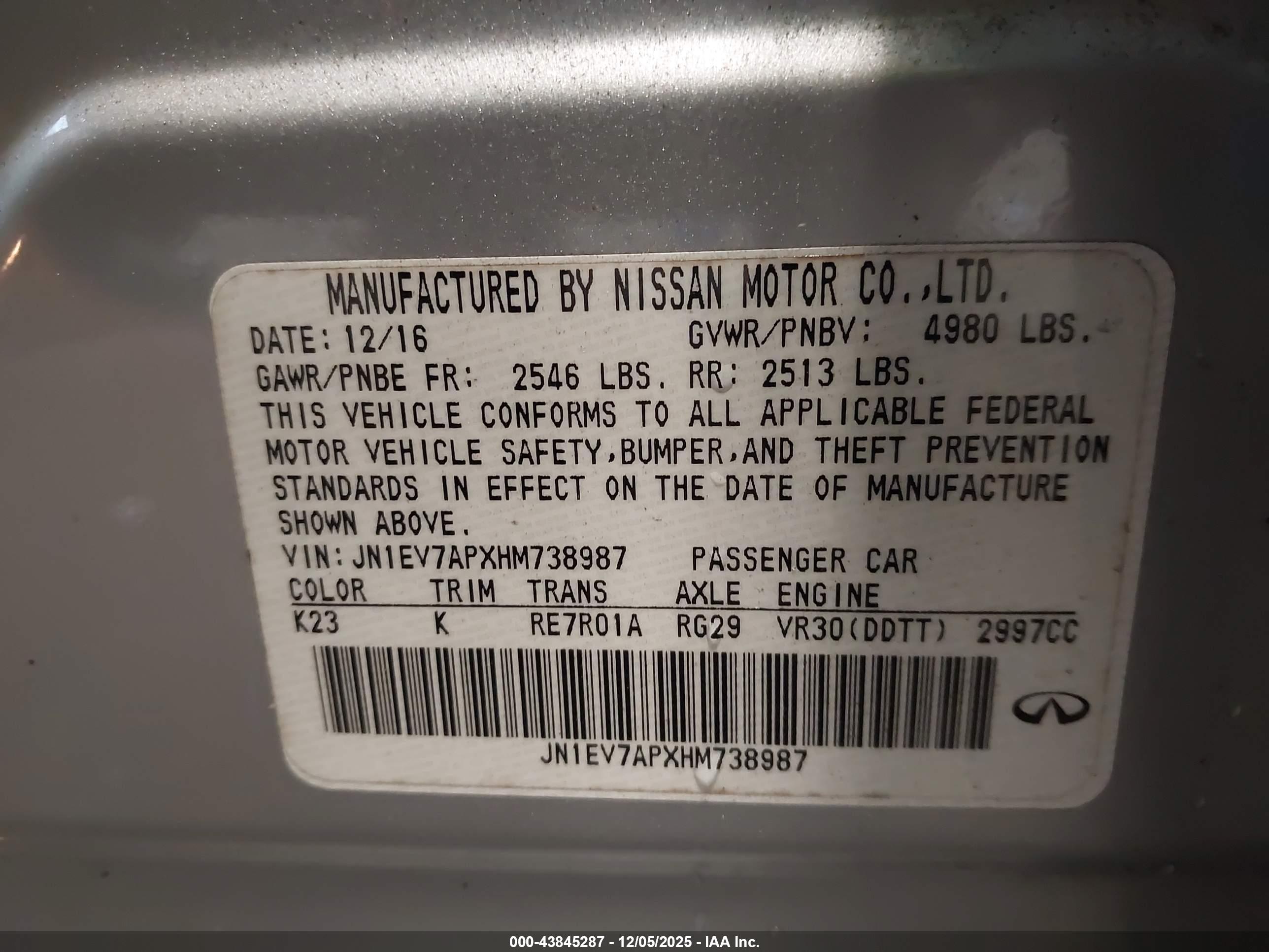 INFINITI Q50 image 9