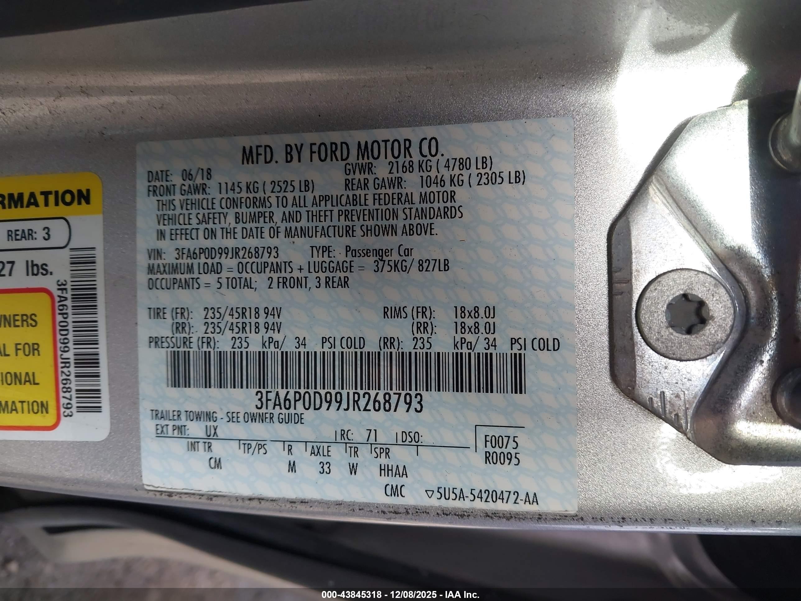 FORD FUSION image 9