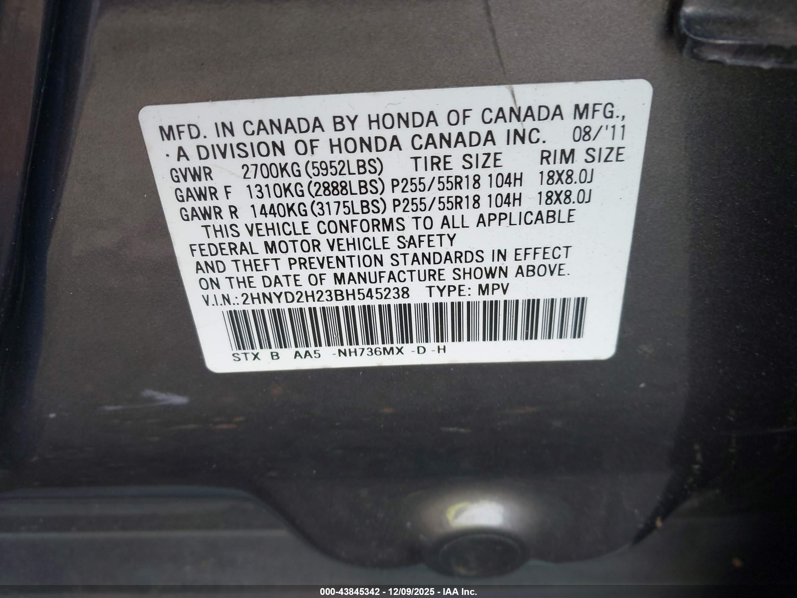 ACURA MDX image 9
