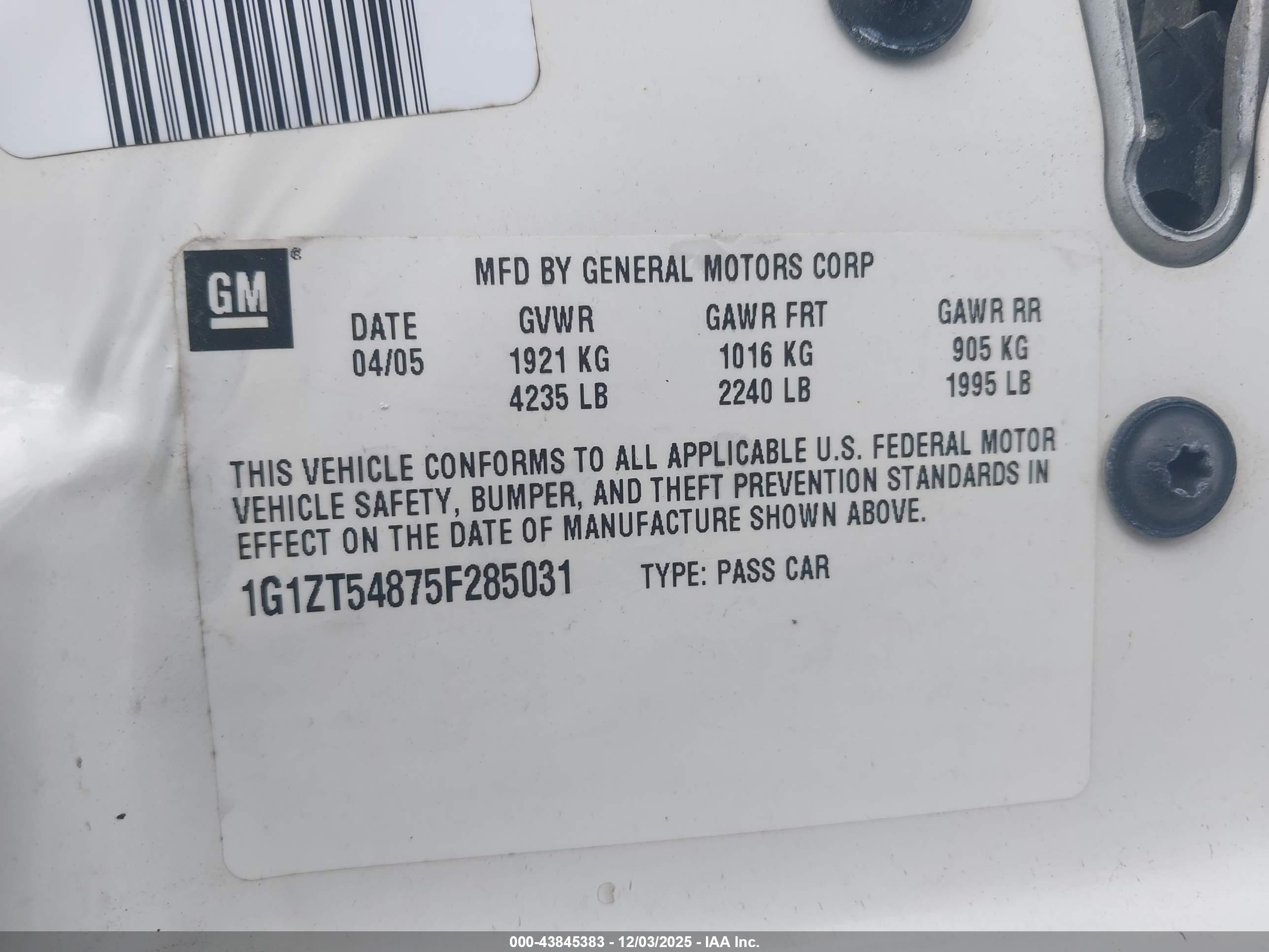 CHEVROLET MALIBU image 9