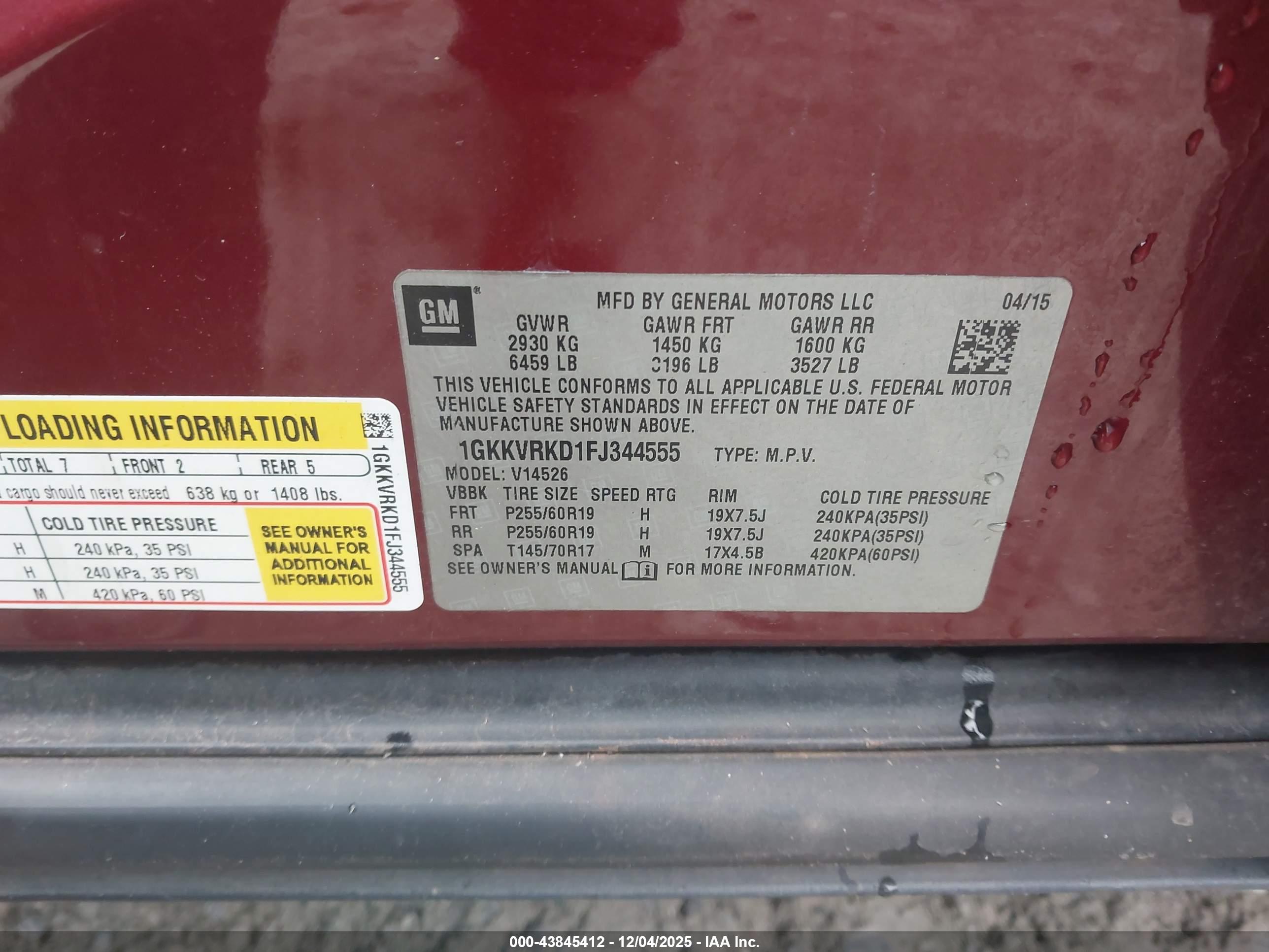 GMC ACADIA image 9