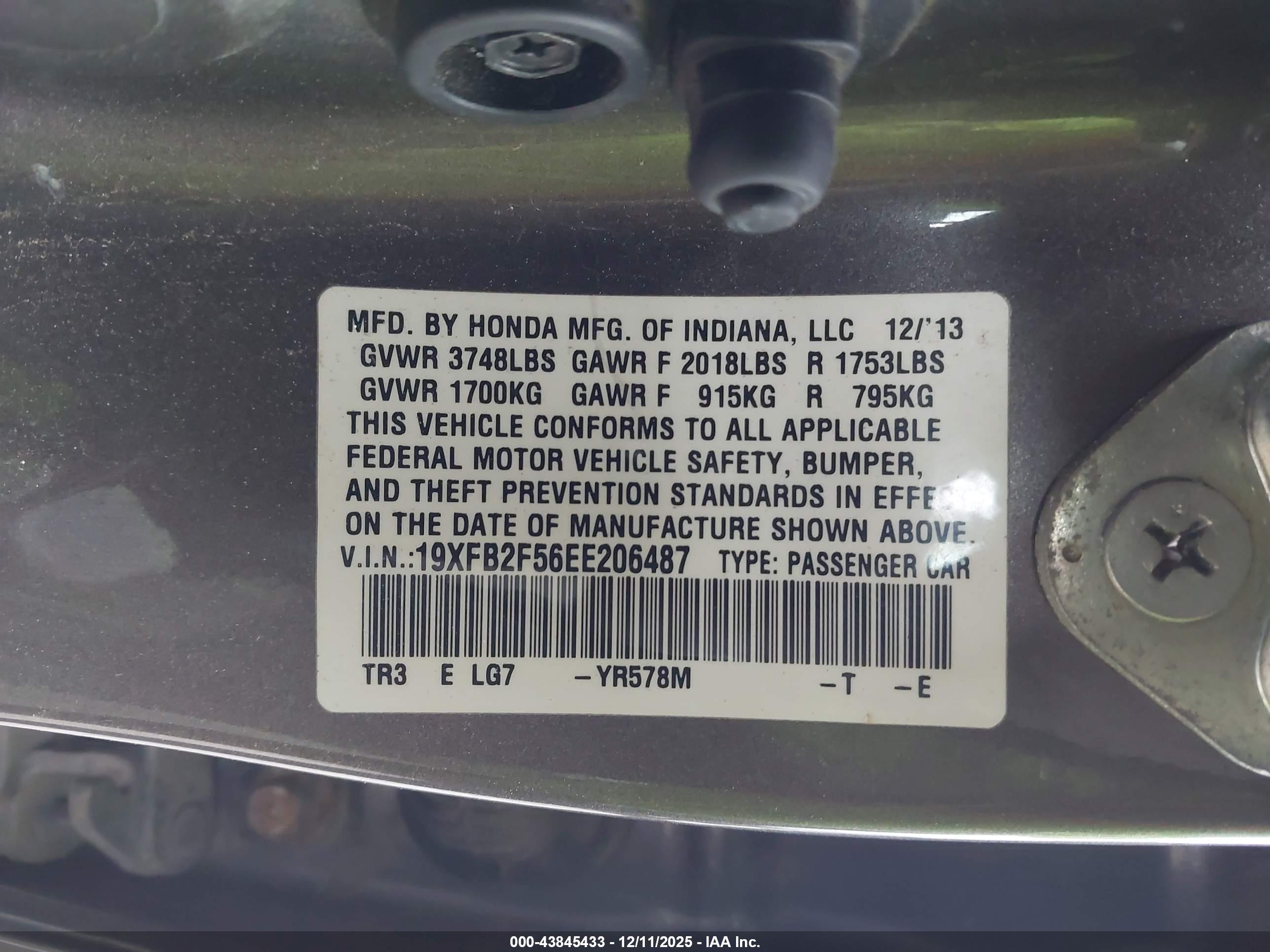 HONDA CIVIC image 9