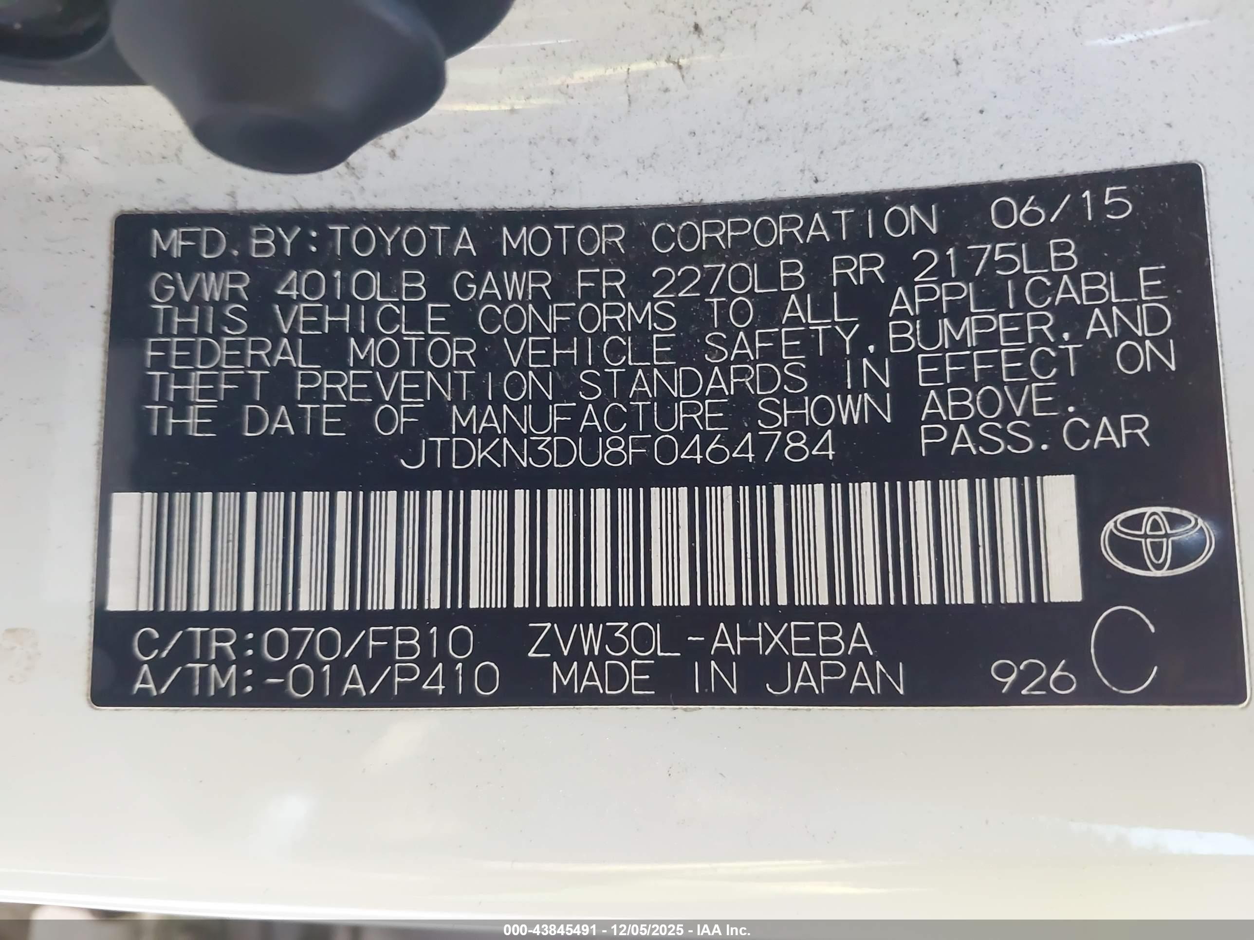 TOYOTA PRIUS image 9