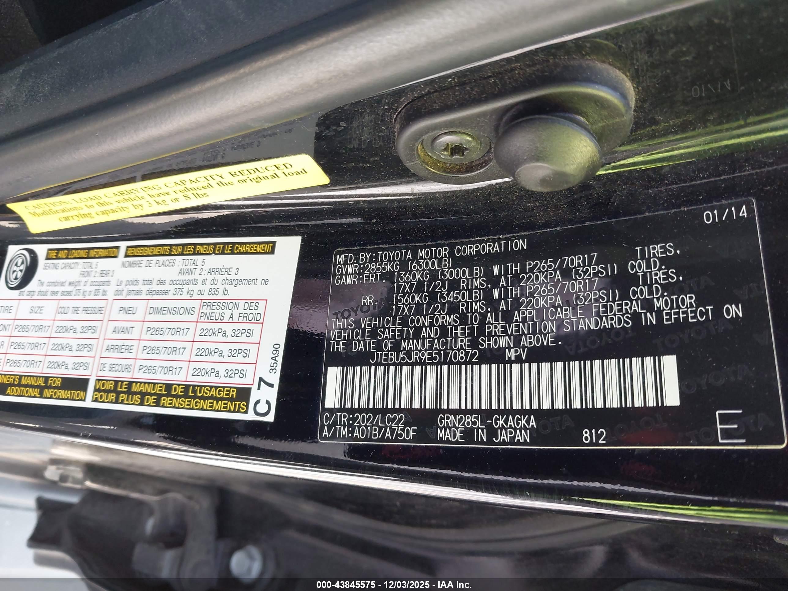 TOYOTA 4RUNNER image 9