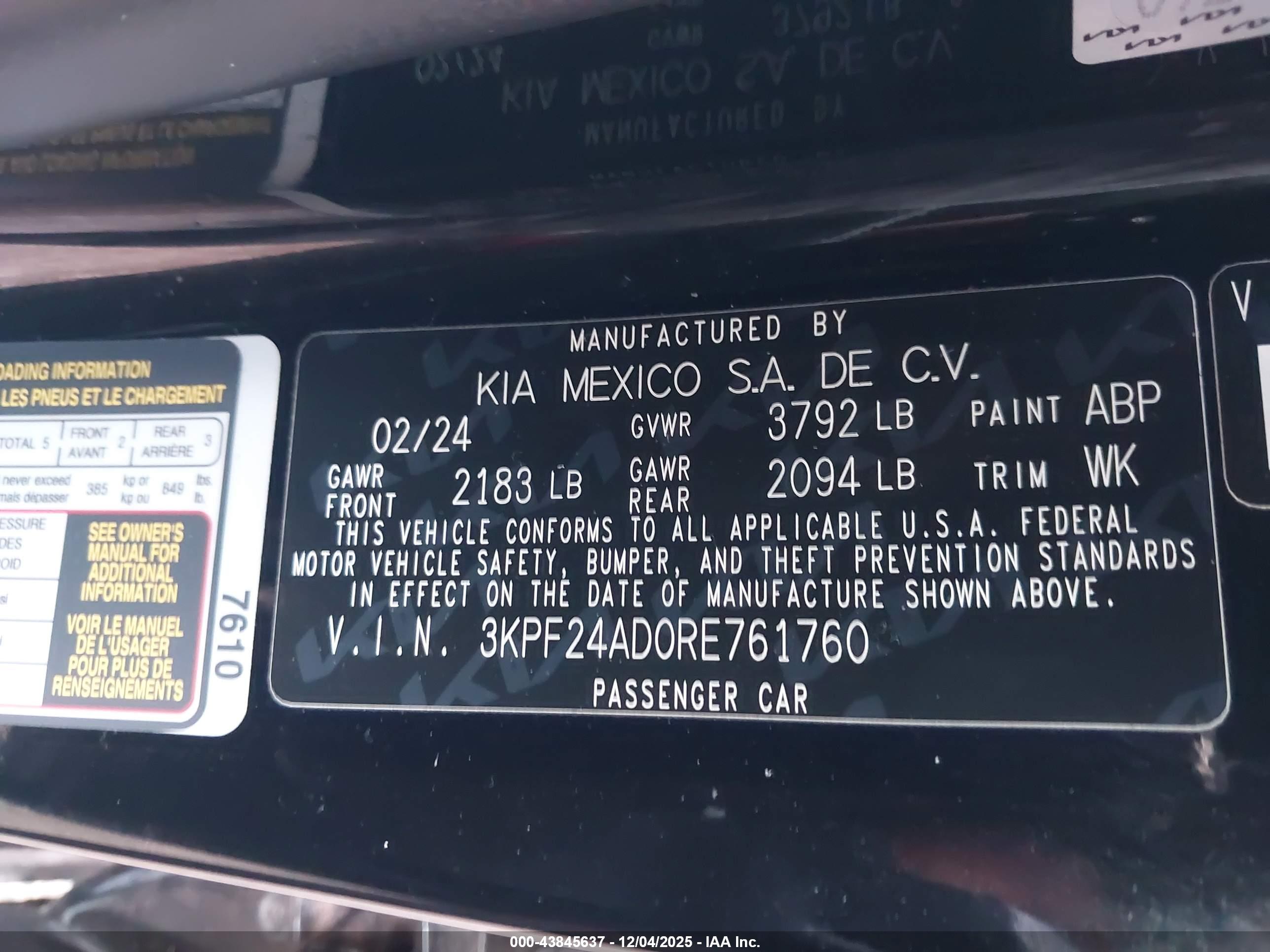 KIA FORTE image 9
