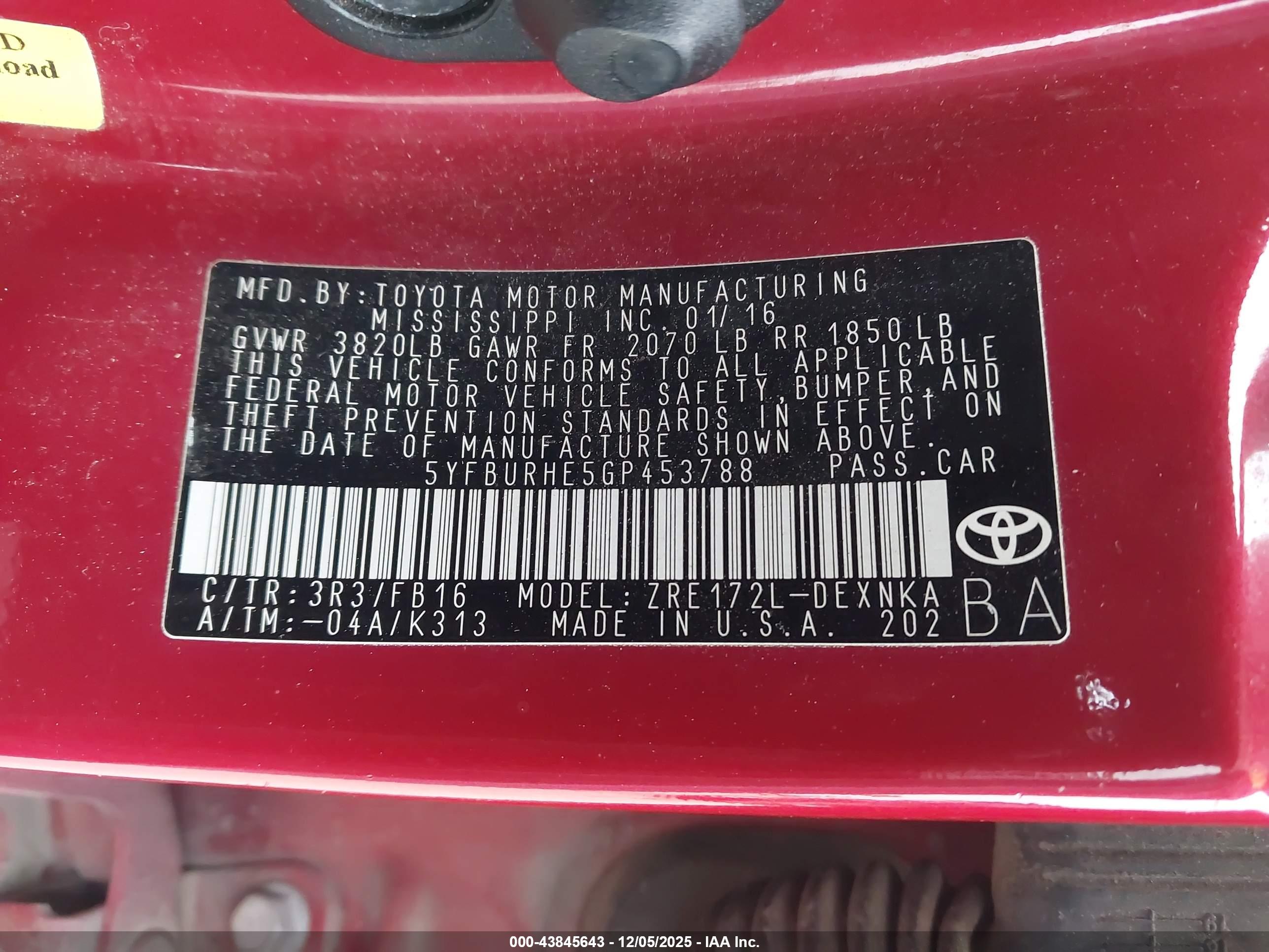 TOYOTA COROLLA image 9