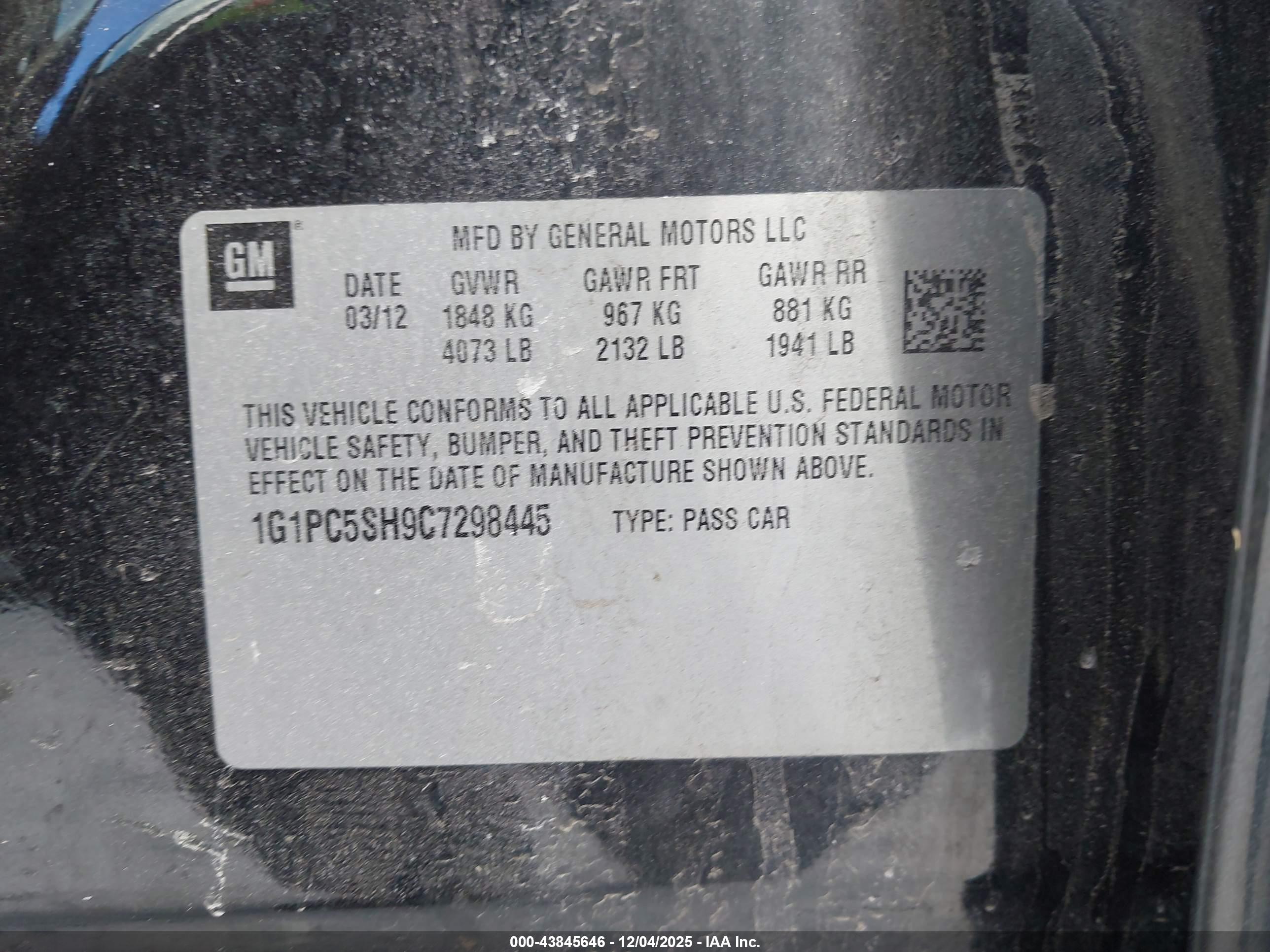 CHEVROLET CRUZE image 9