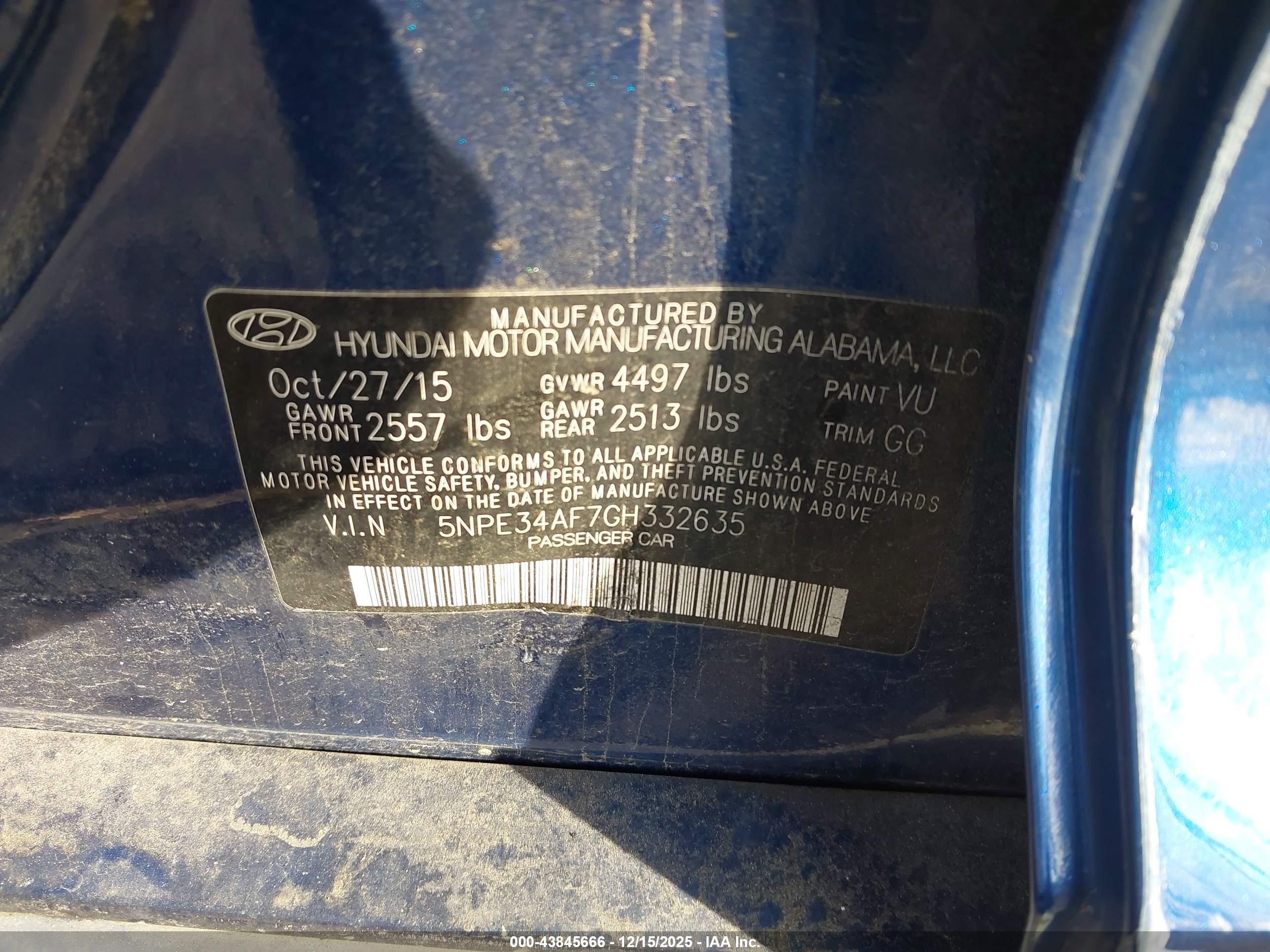 HYUNDAI SONATA image 9