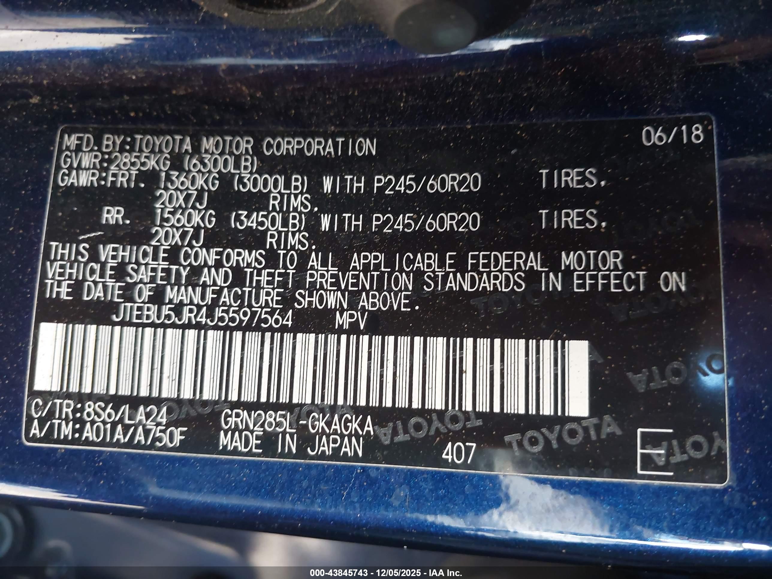 TOYOTA 4RUNNER image 9
