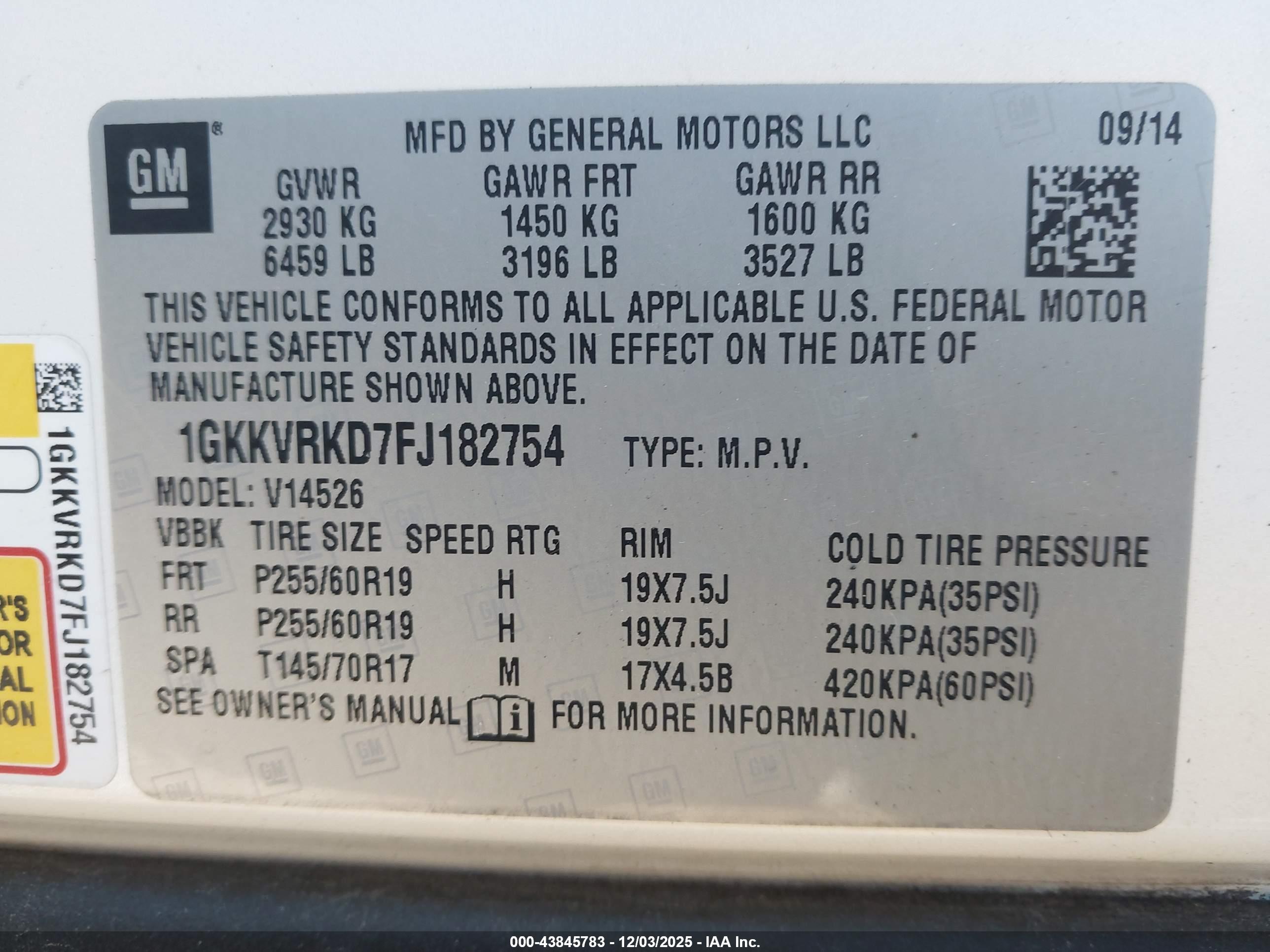 GMC ACADIA image 9