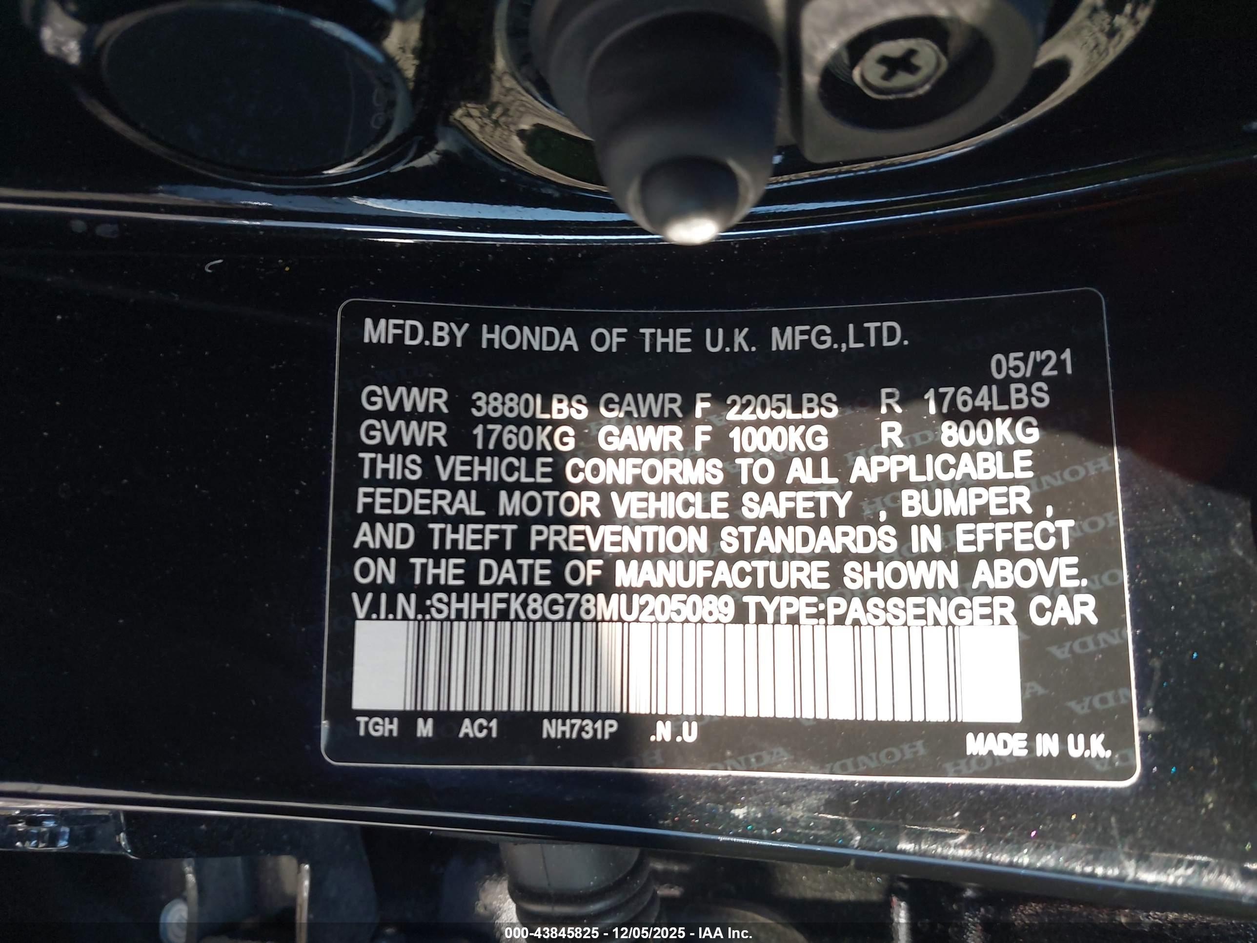 HONDA CIVIC image 9