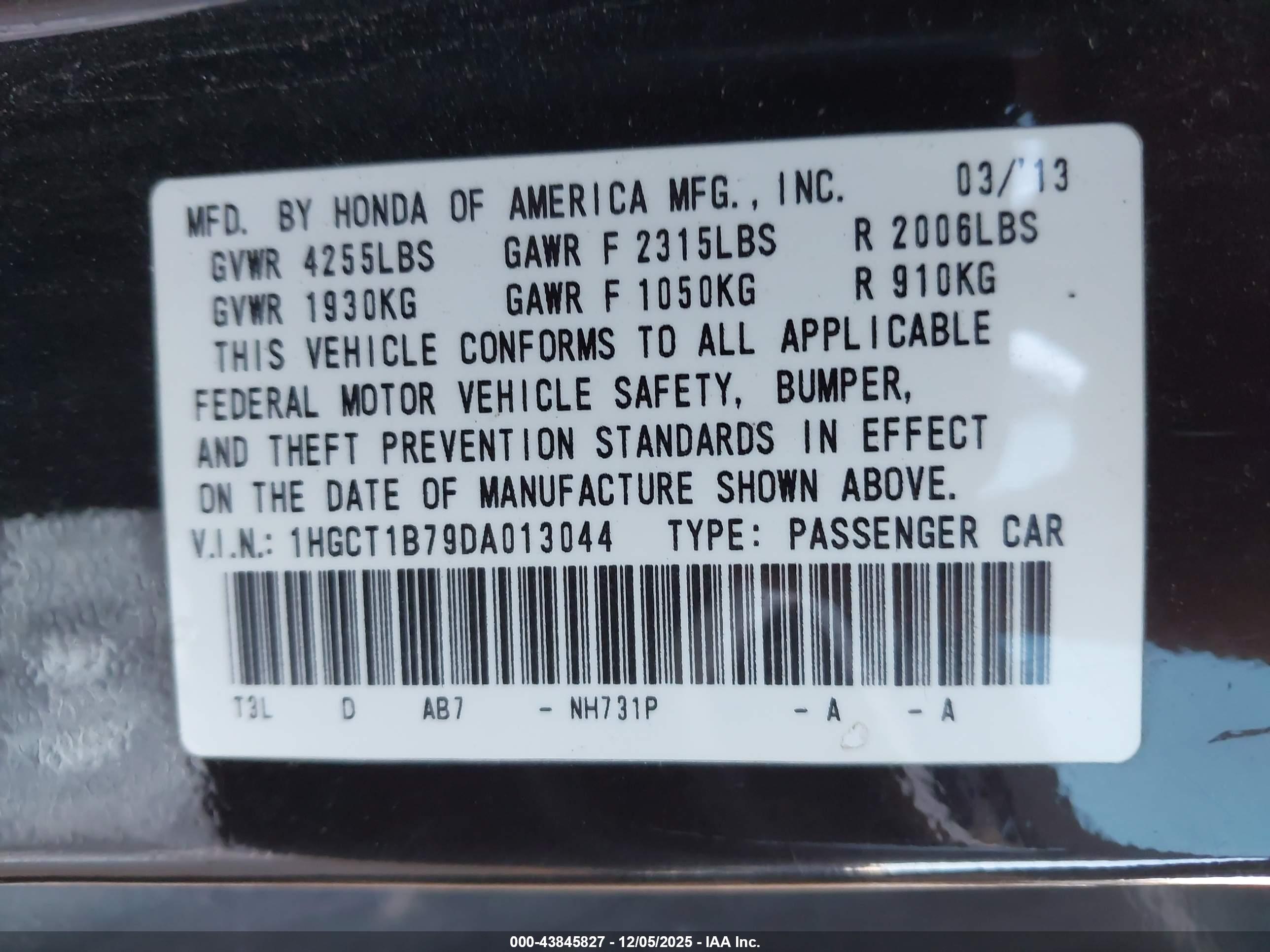HONDA ACCORD image 9