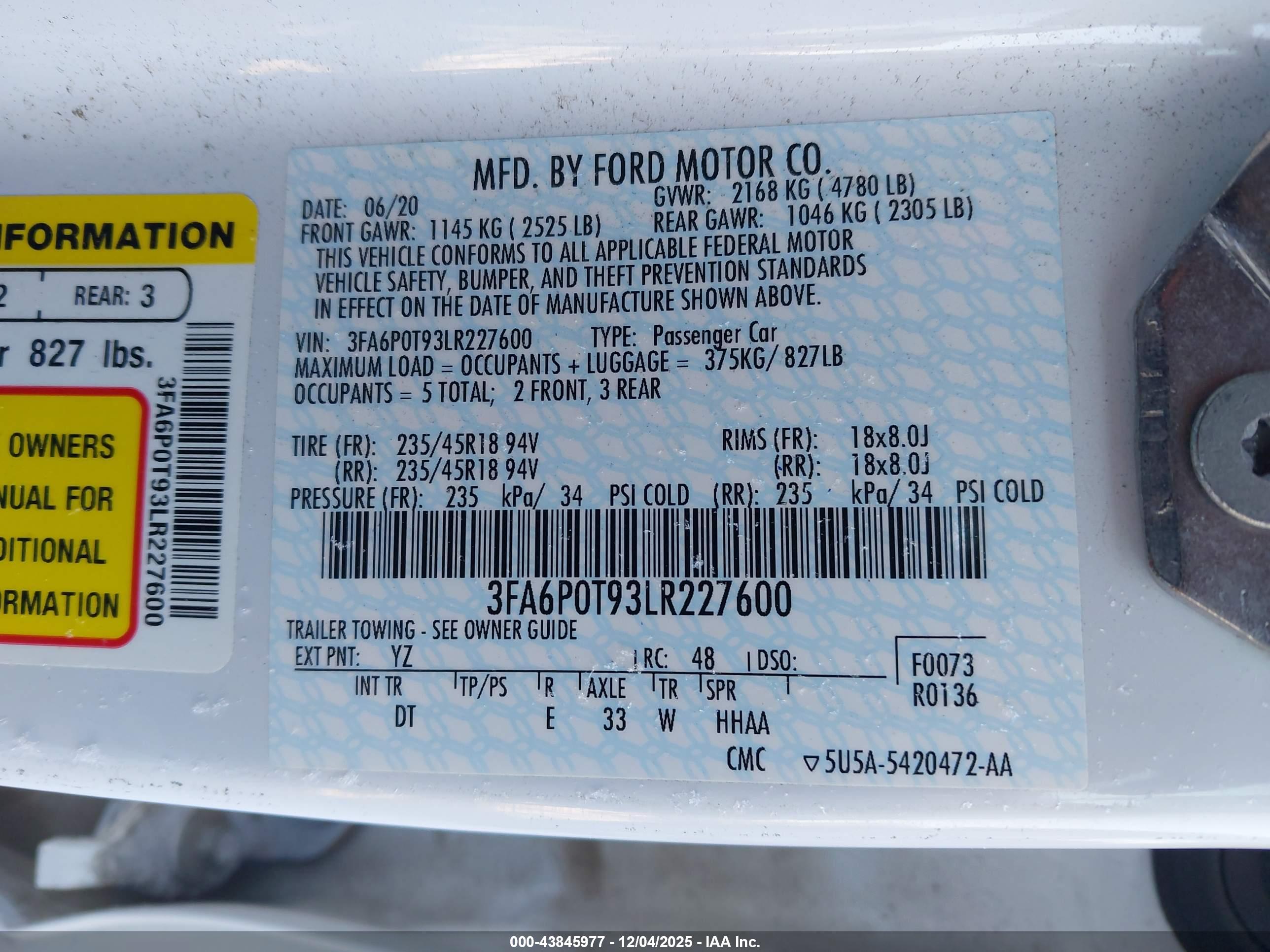 FORD FUSION image 9