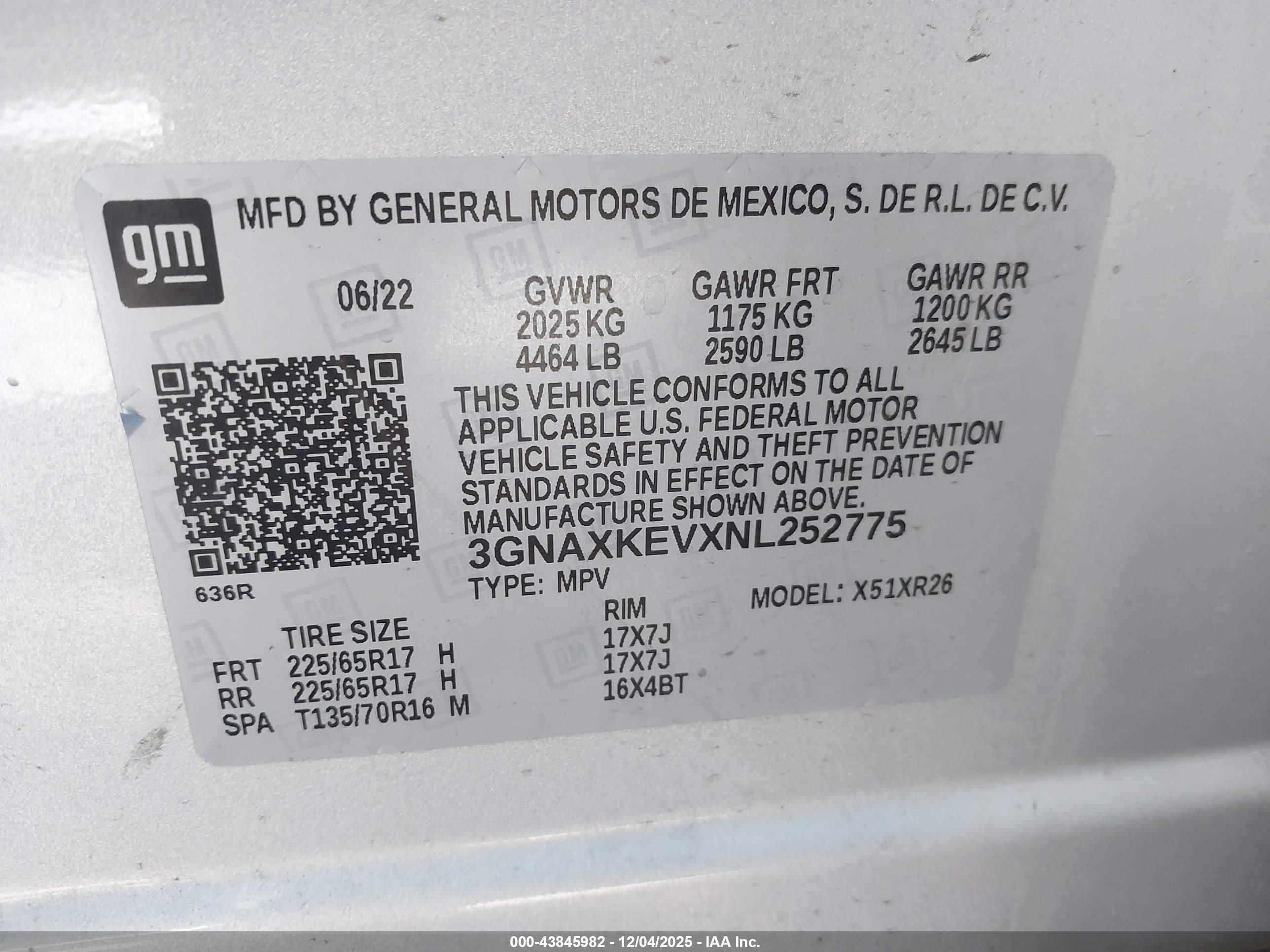 CHEVROLET EQUINOX image 9