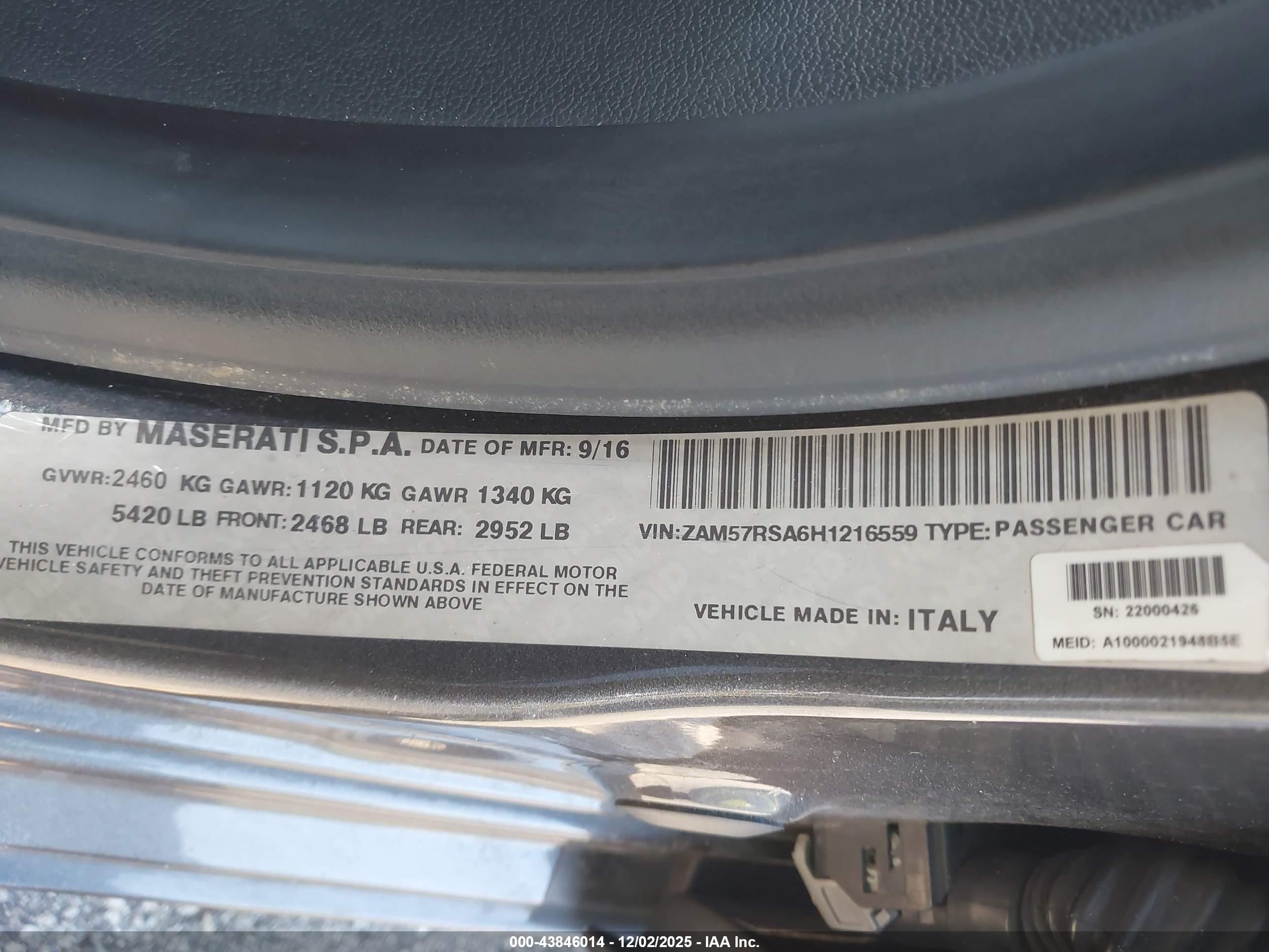MASERATI GHIBLI image 9