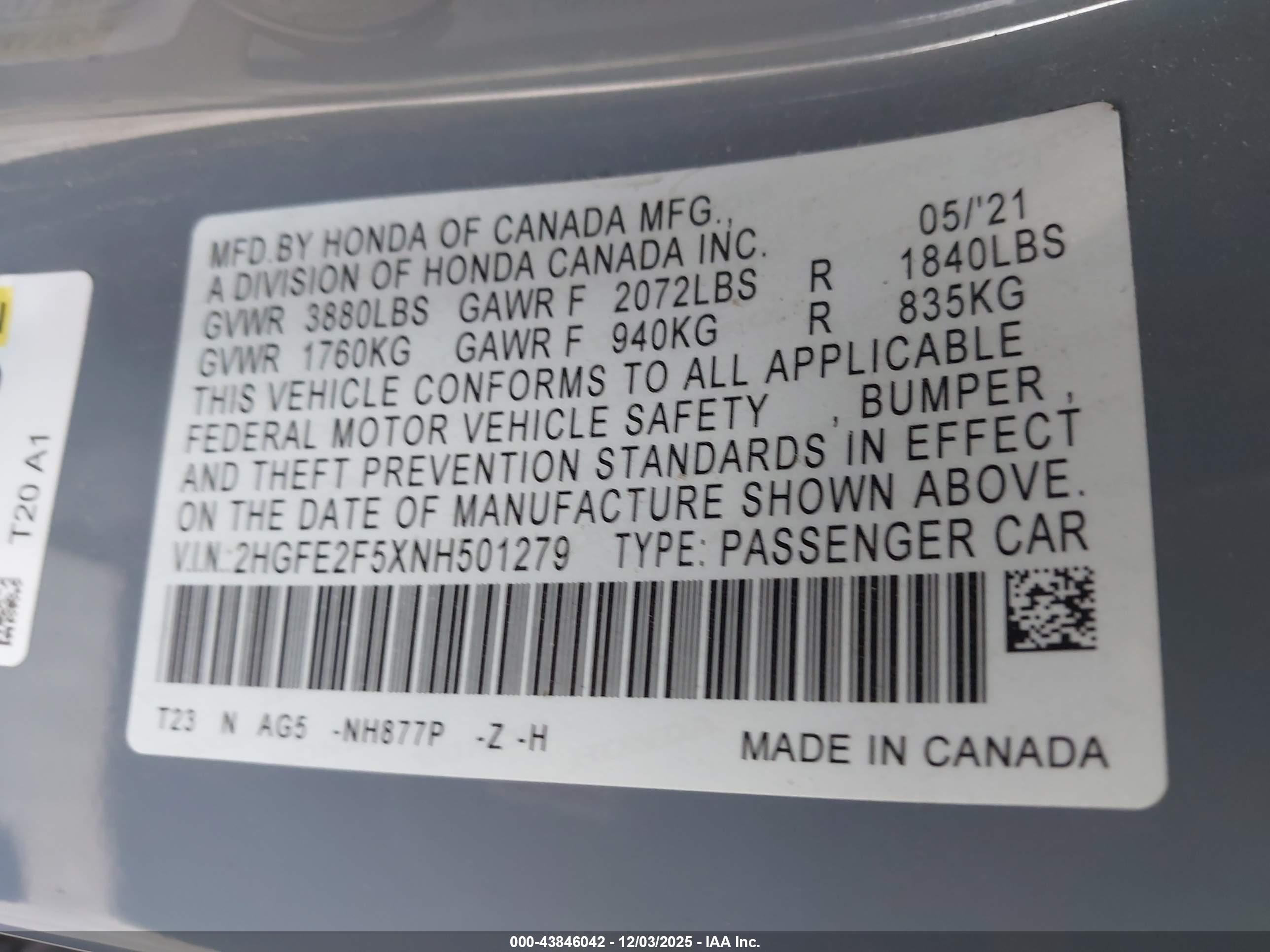 HONDA CIVIC image 9