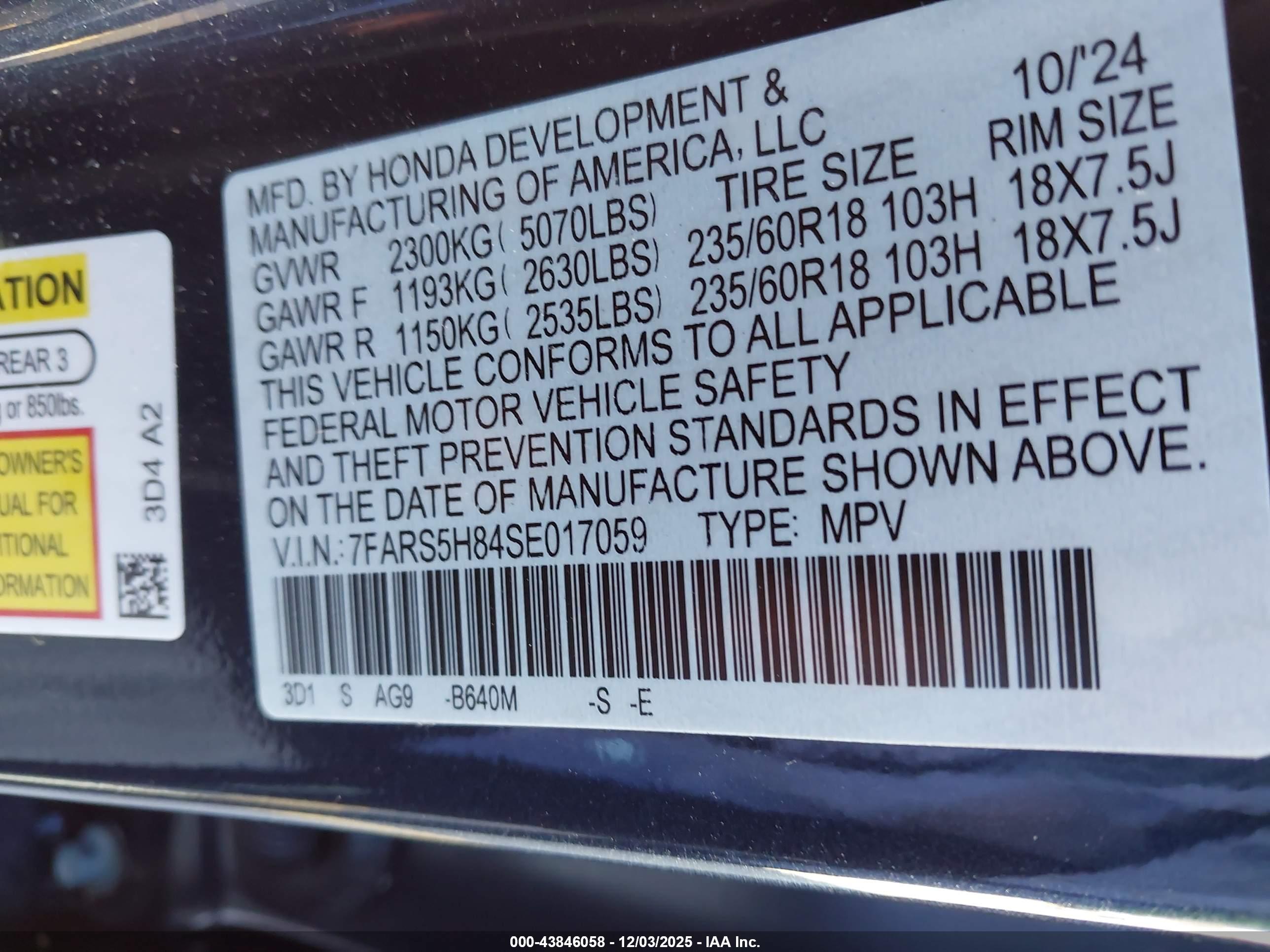 HONDA CR-V image 9
