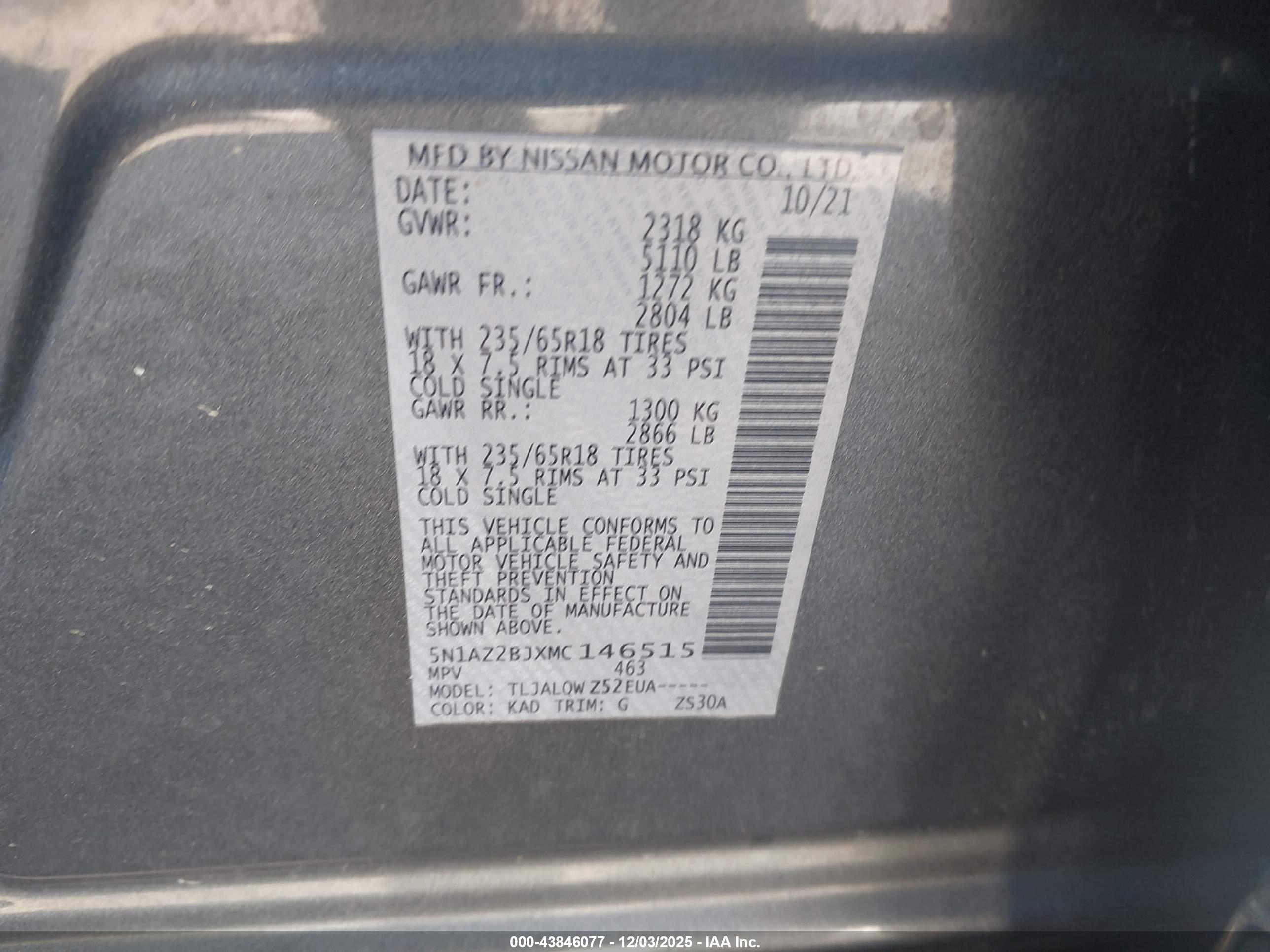 NISSAN MURANO image 9