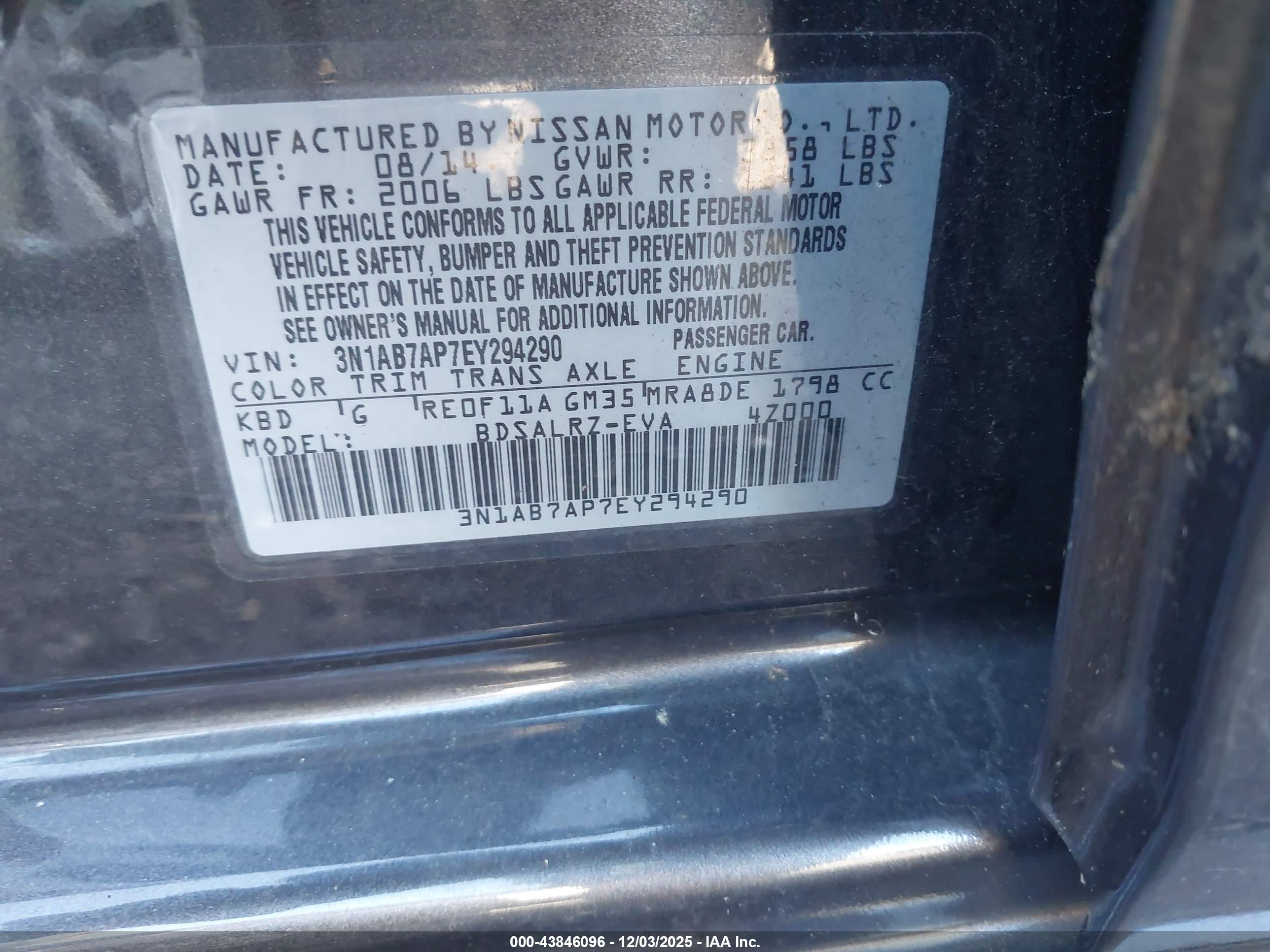 NISSAN SENTRA image 9