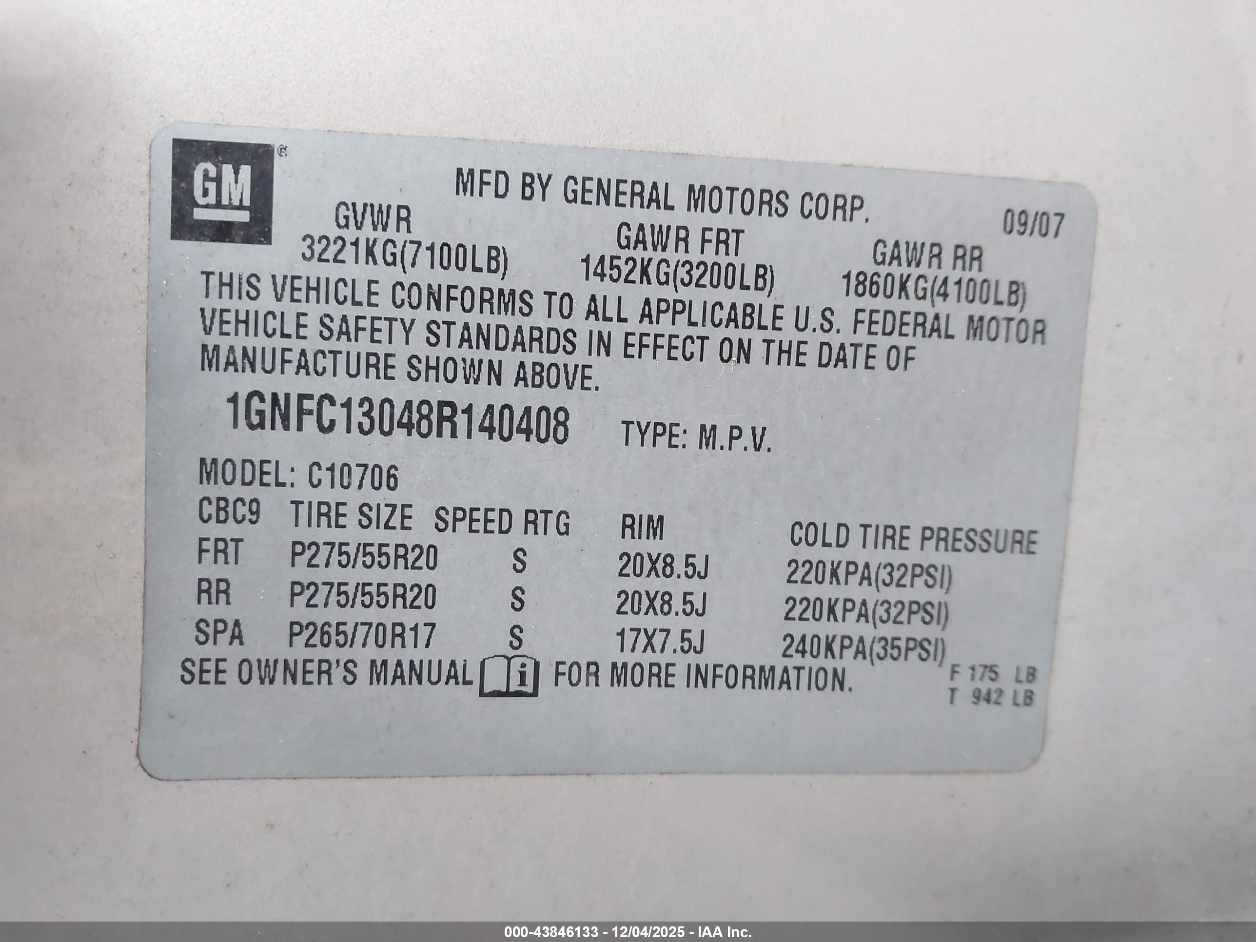 CHEVROLET TAHOE image 9