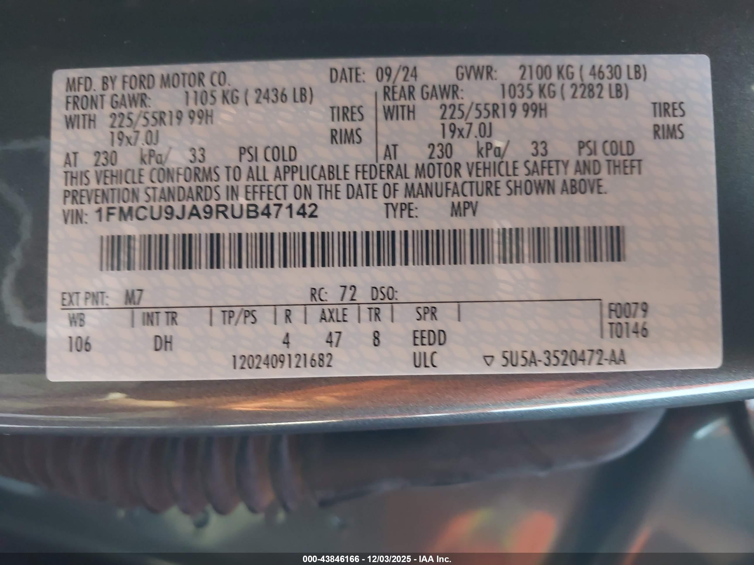FORD ESCAPE image 9