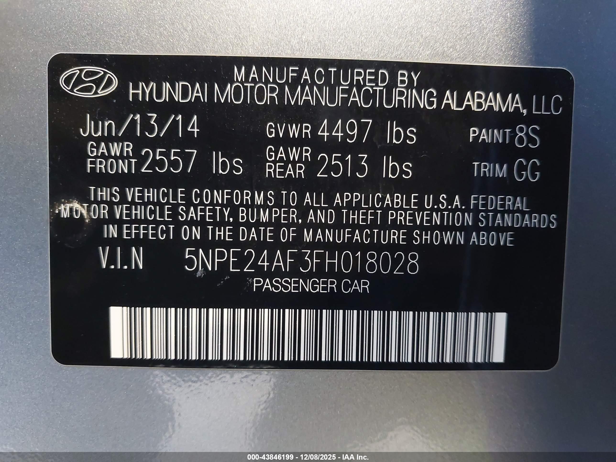 HYUNDAI SONATA image 9