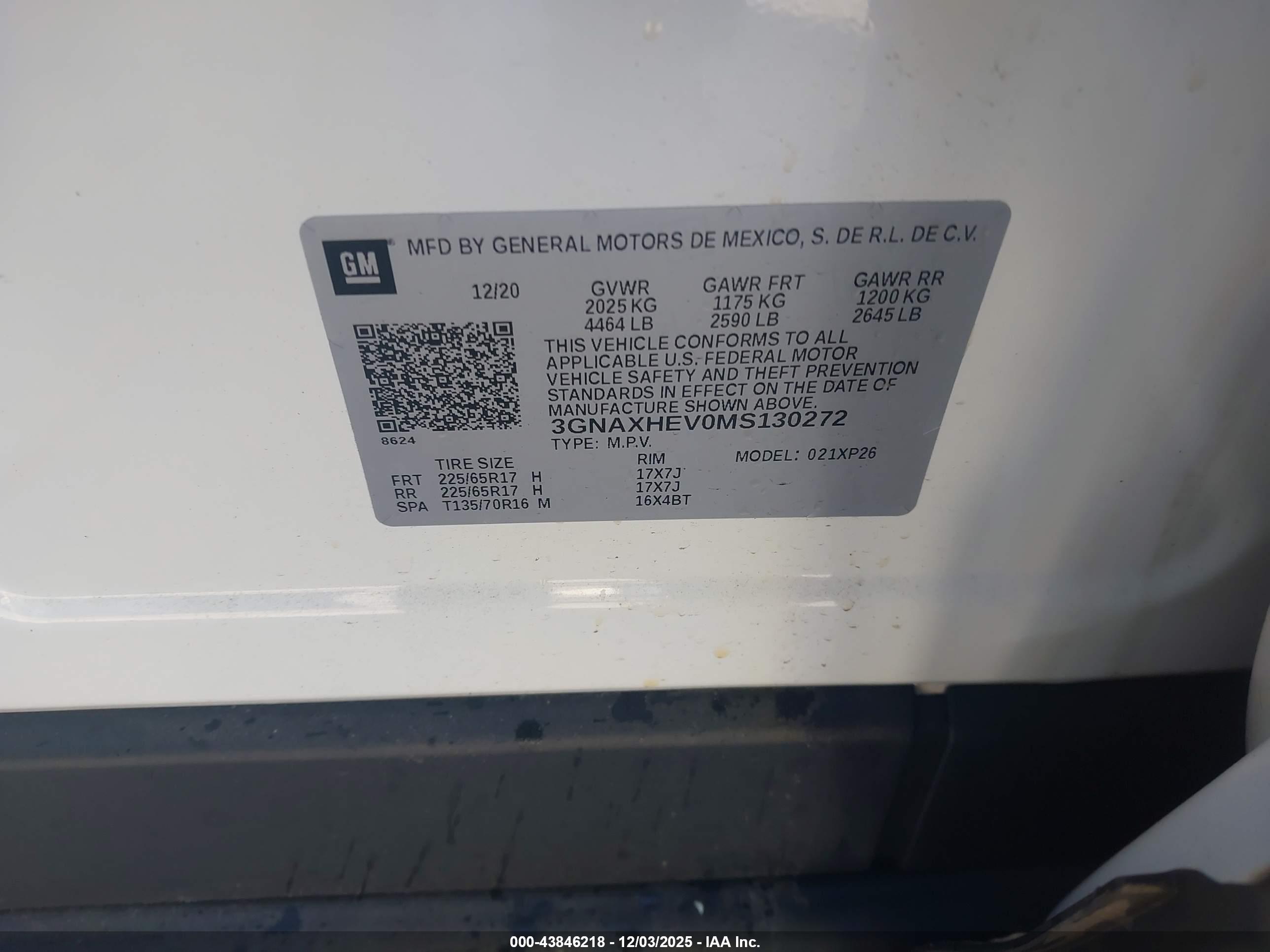 CHEVROLET EQUINOX image 9