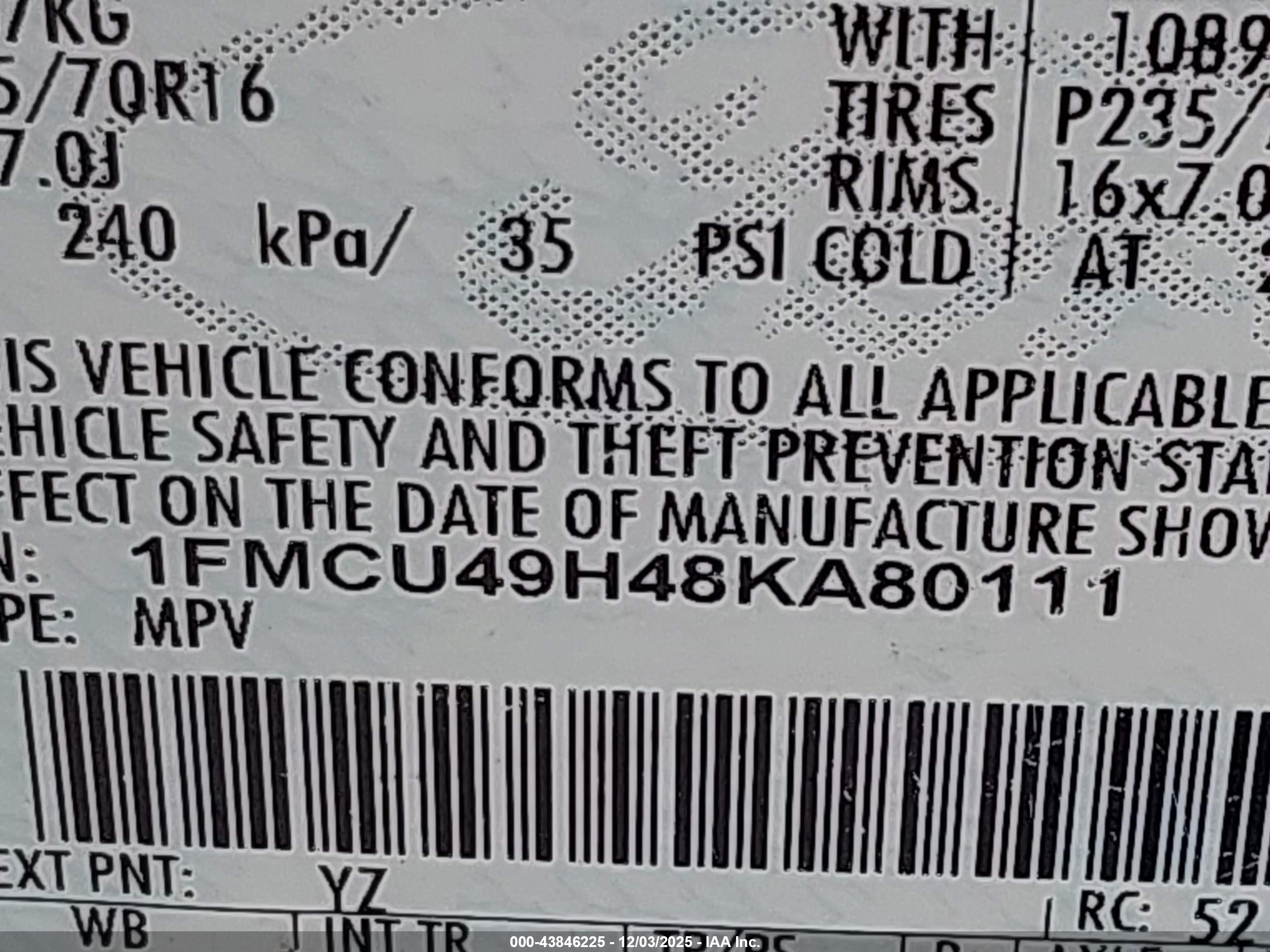 FORD ESCAPE image 9