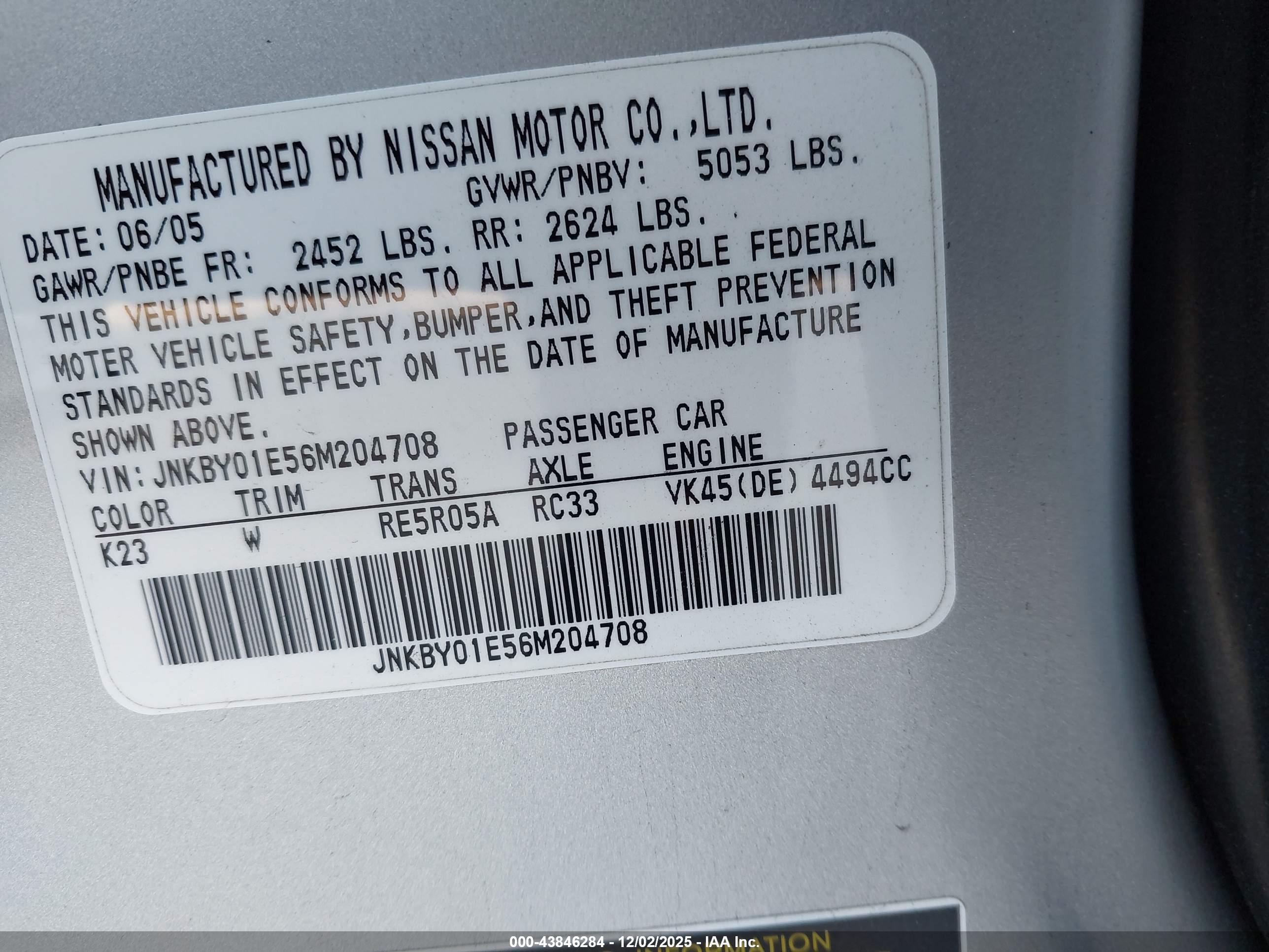INFINITI M45 image 9