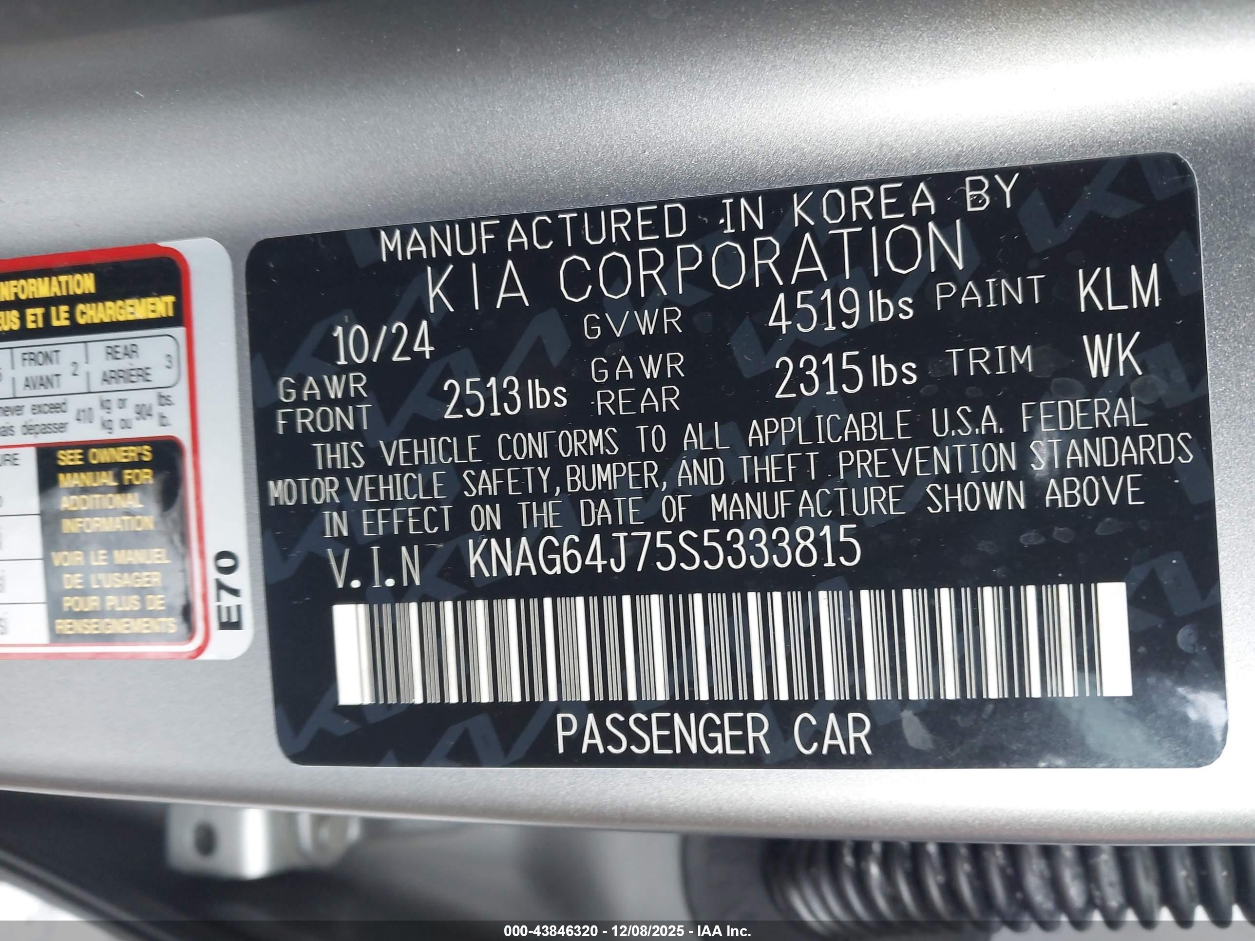 KIA K5 image 9