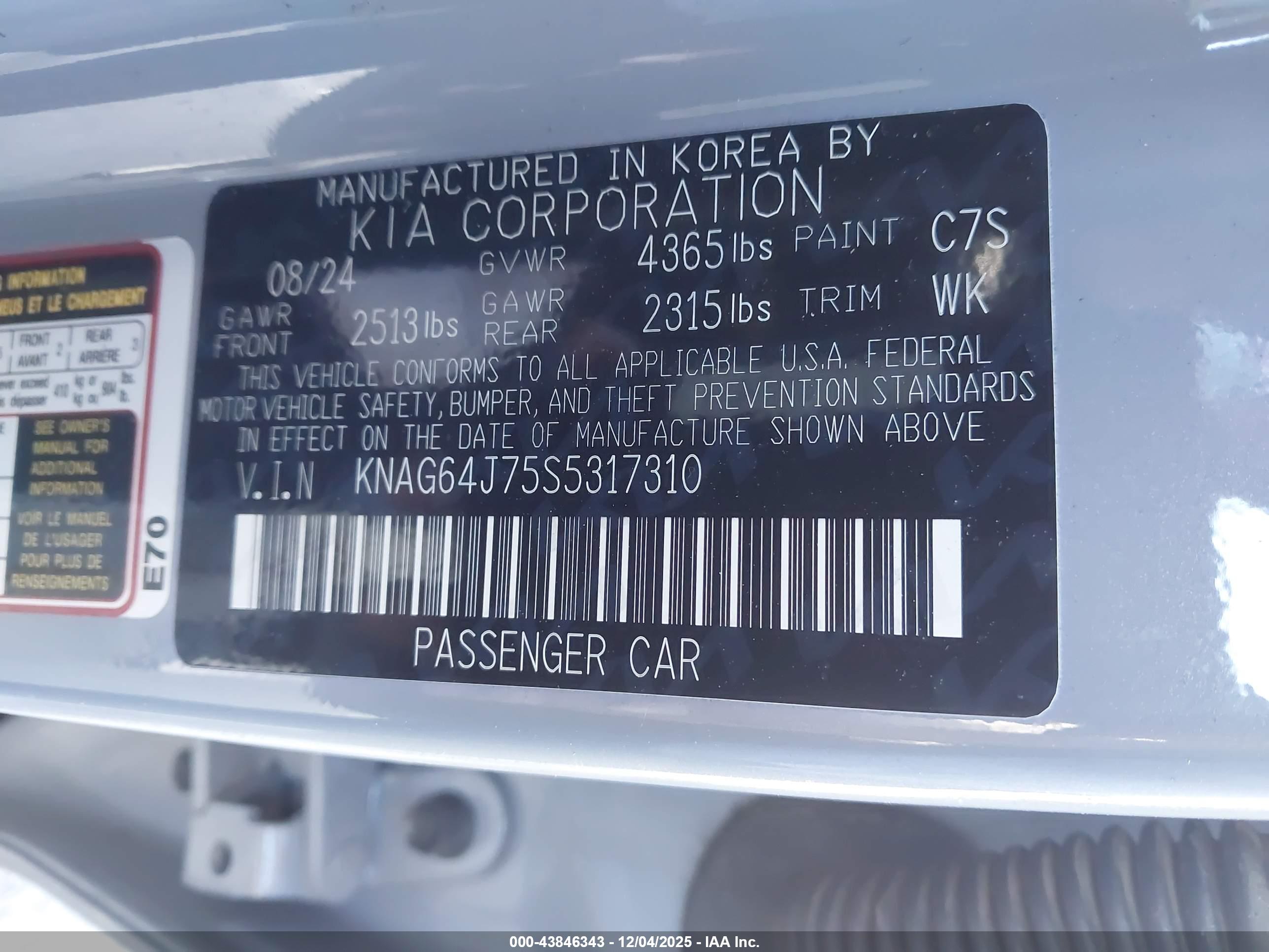KIA K5 image 9