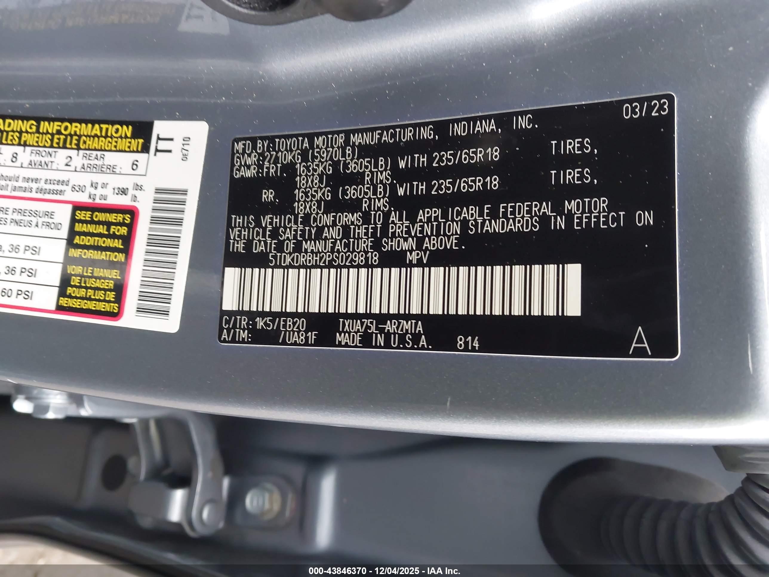 TOYOTA HIGHLANDER image 9