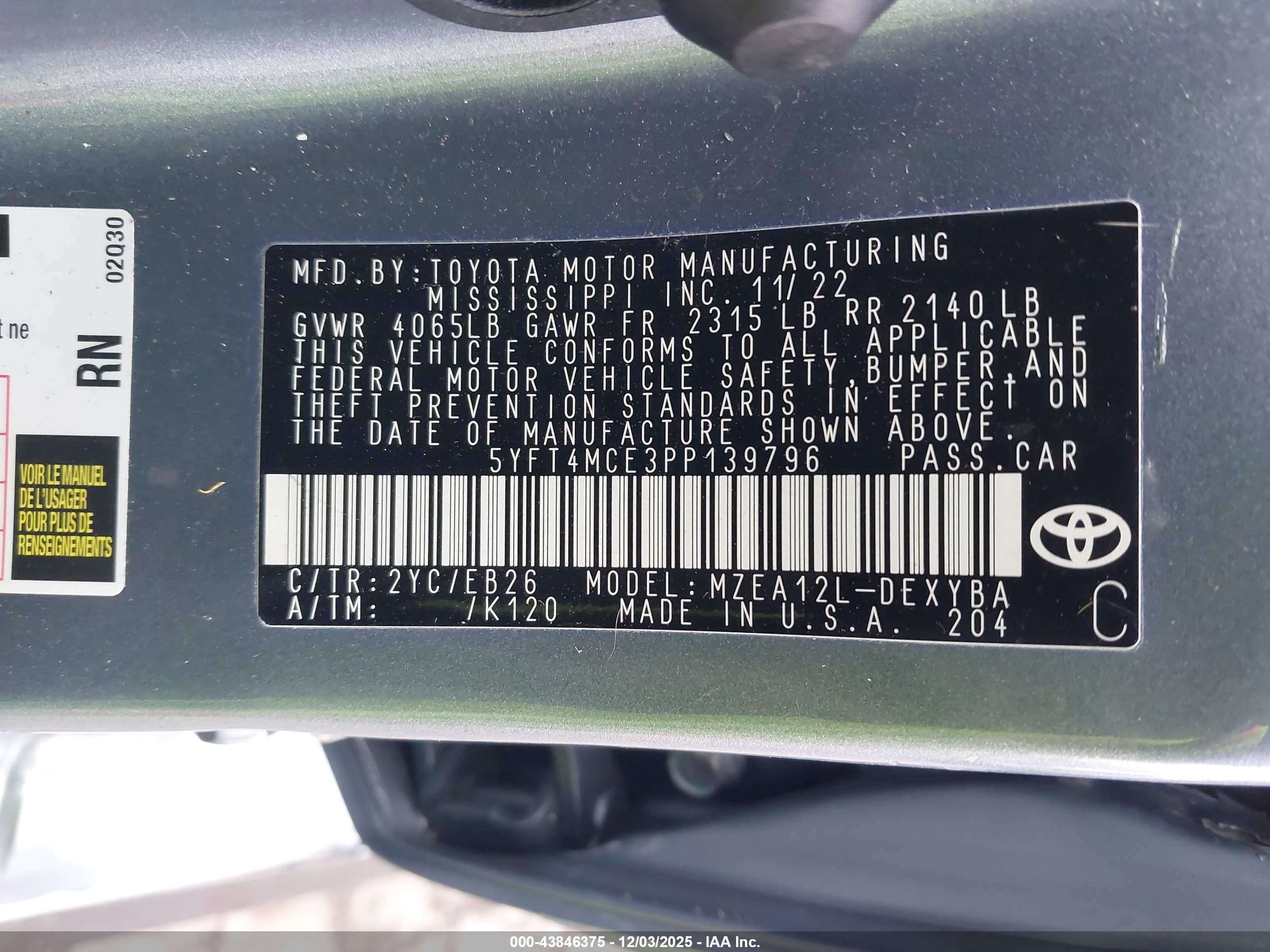 TOYOTA COROLLA image 9