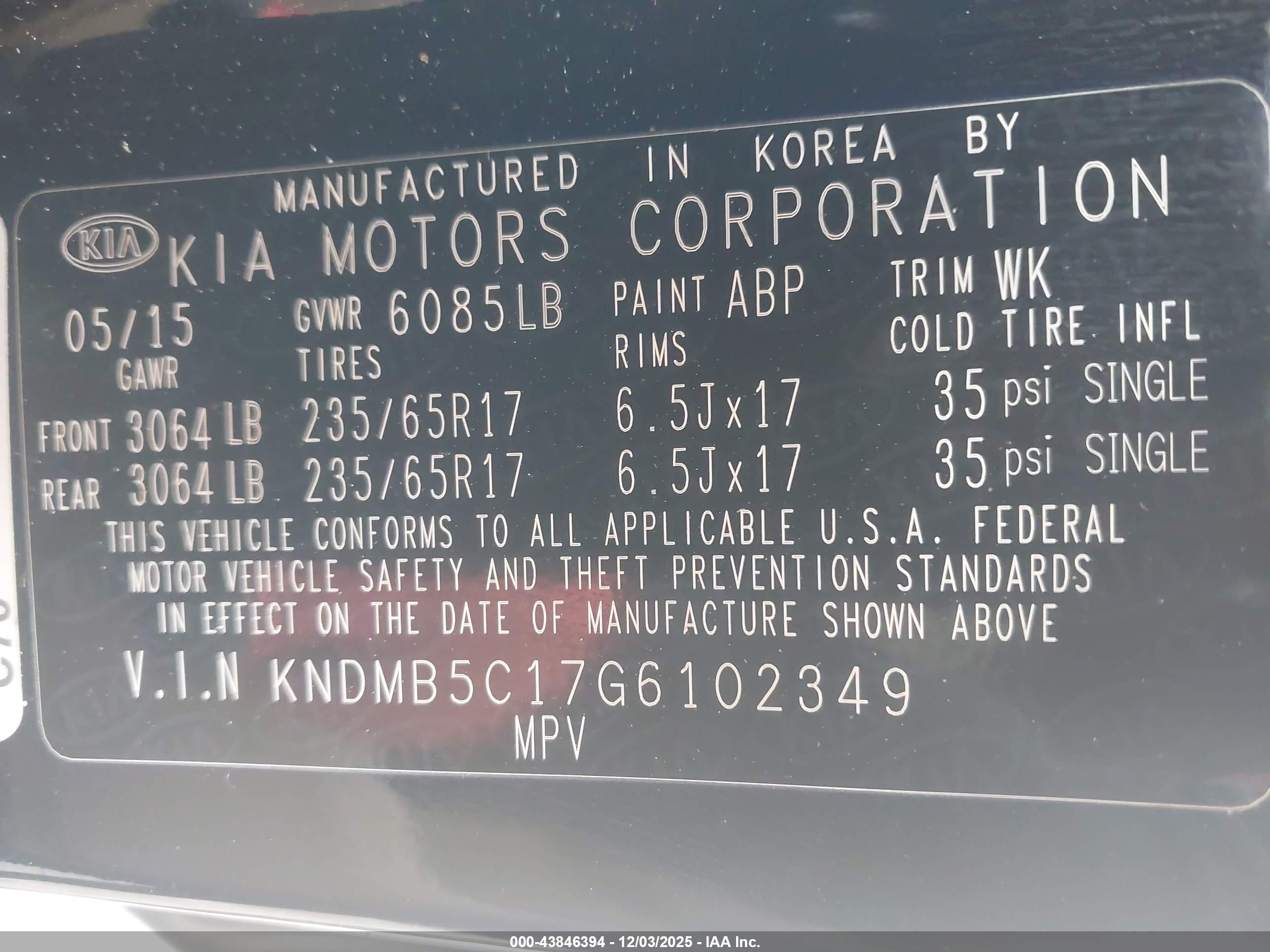 KIA SEDONA image 9
