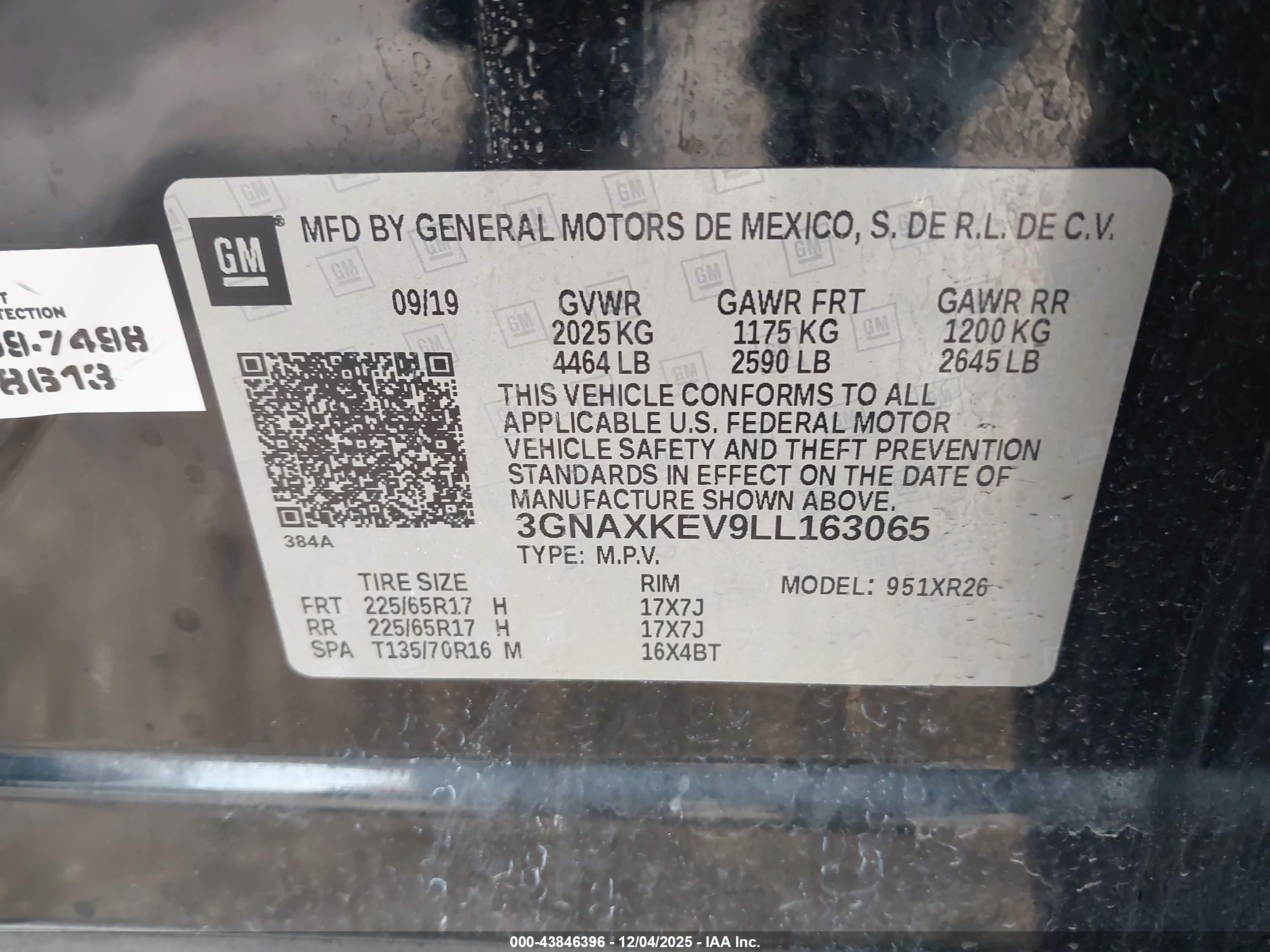 CHEVROLET EQUINOX image 9