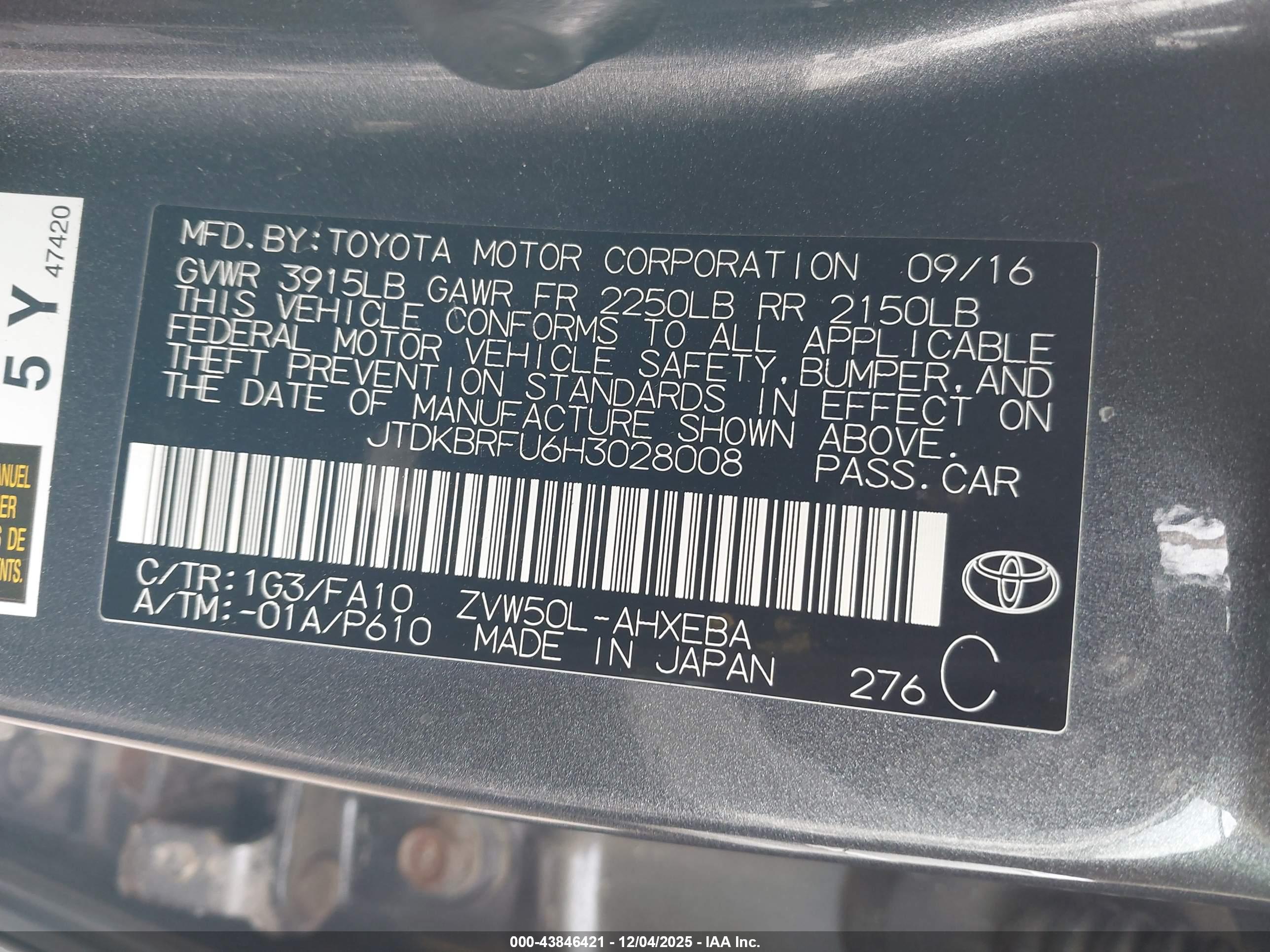 TOYOTA PRIUS image 9