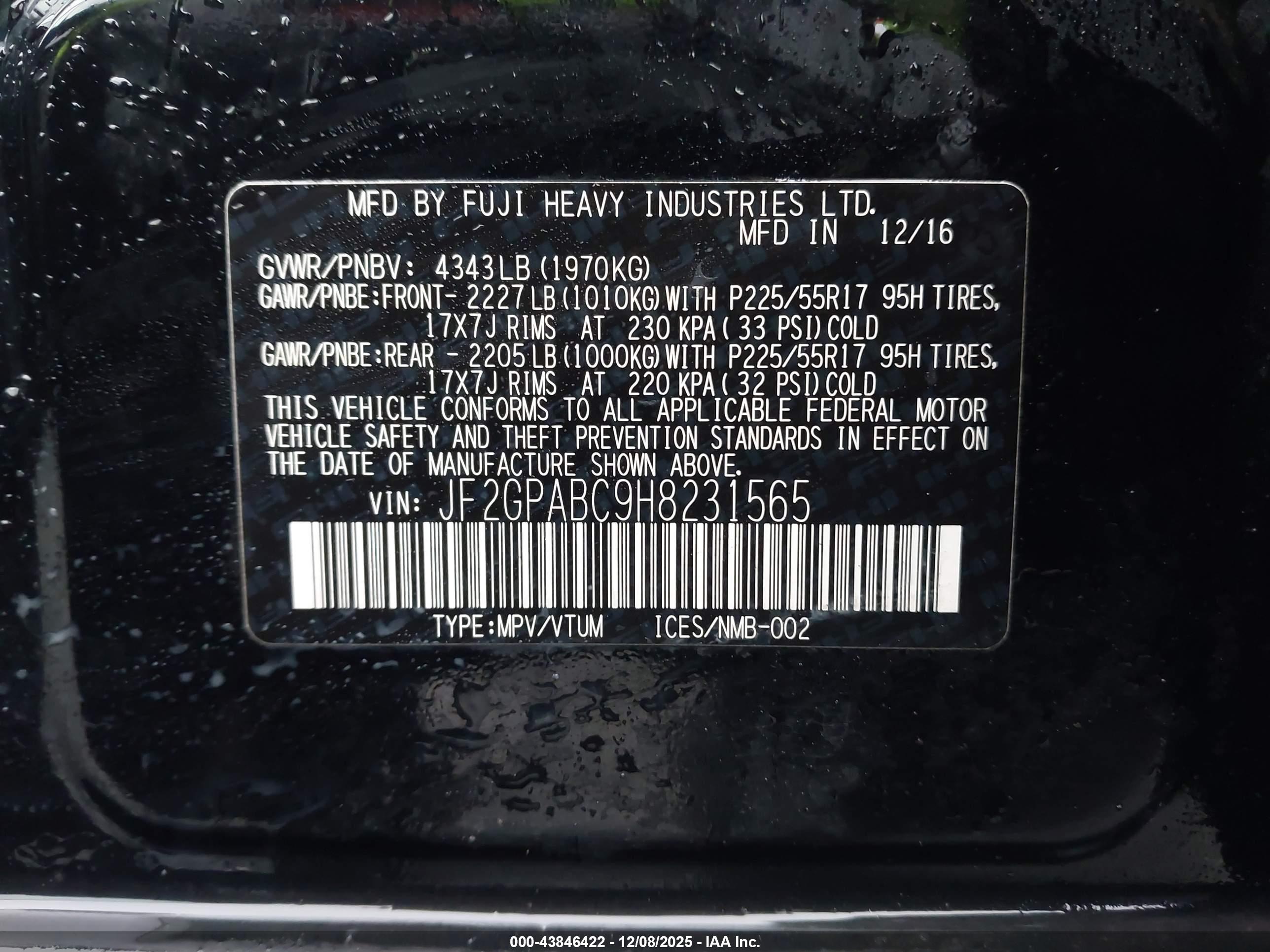 SUBARU CROSSTREK image 9