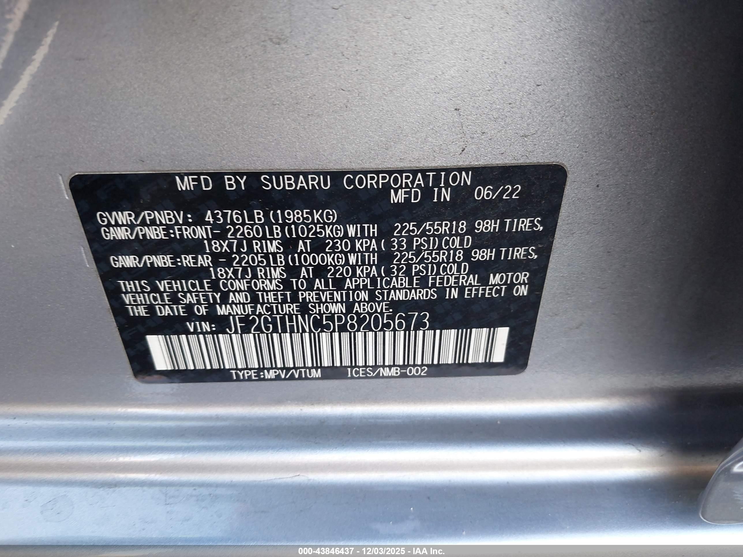 SUBARU CROSSTREK image 9