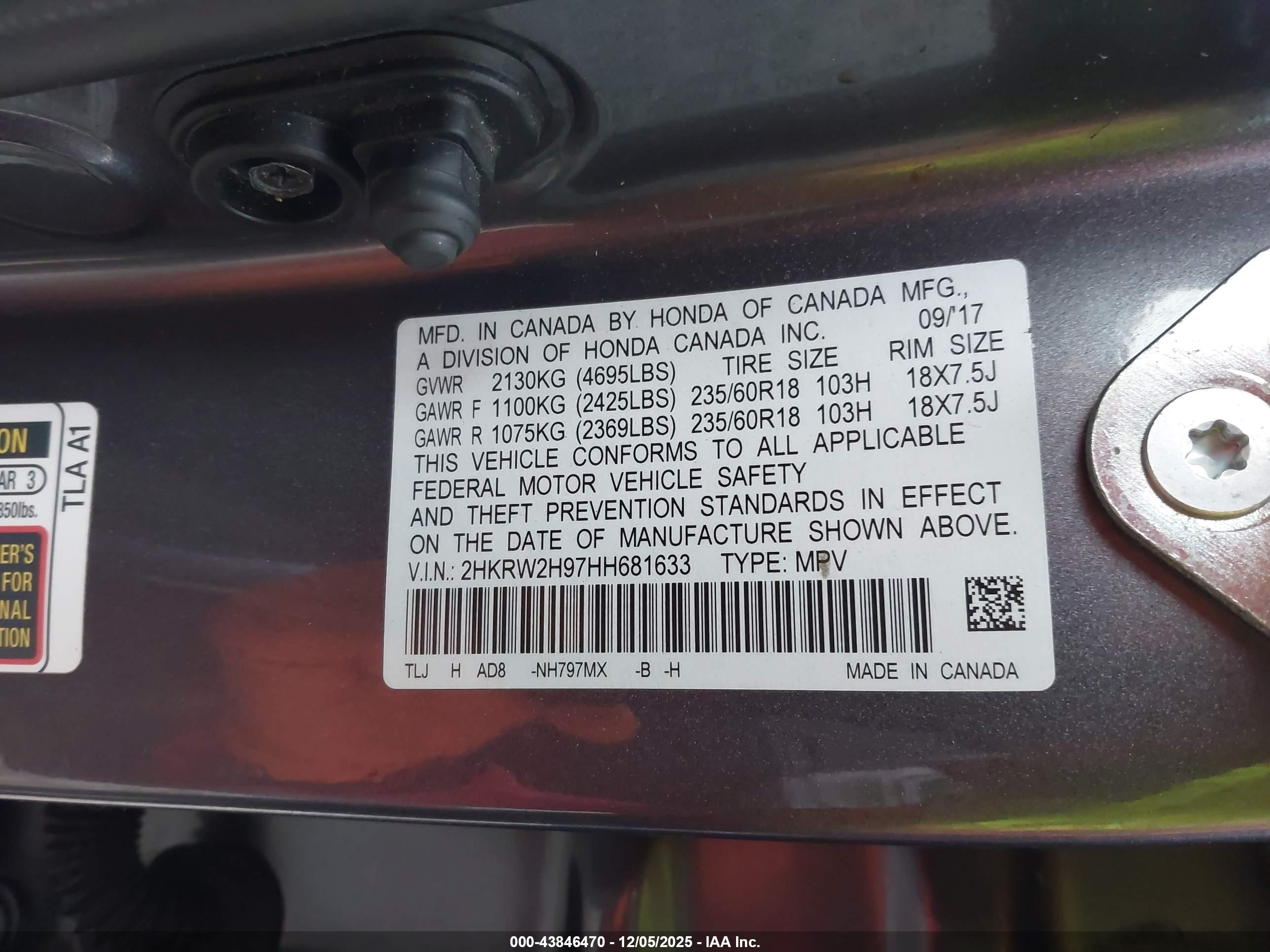 HONDA CR-V image 9